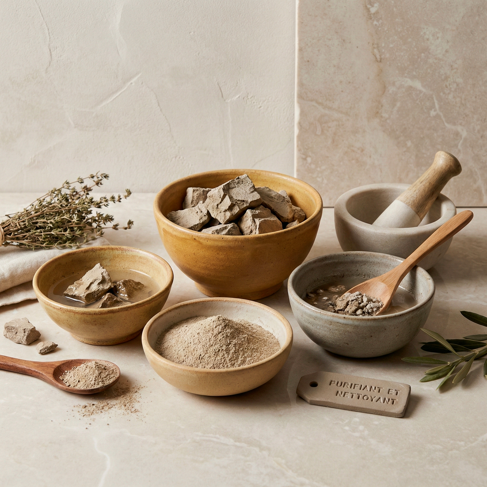Ghassoul – L’argile naturelle purifiante qui nettoie, absorbe l’excès de sébum et renforce les cheveux