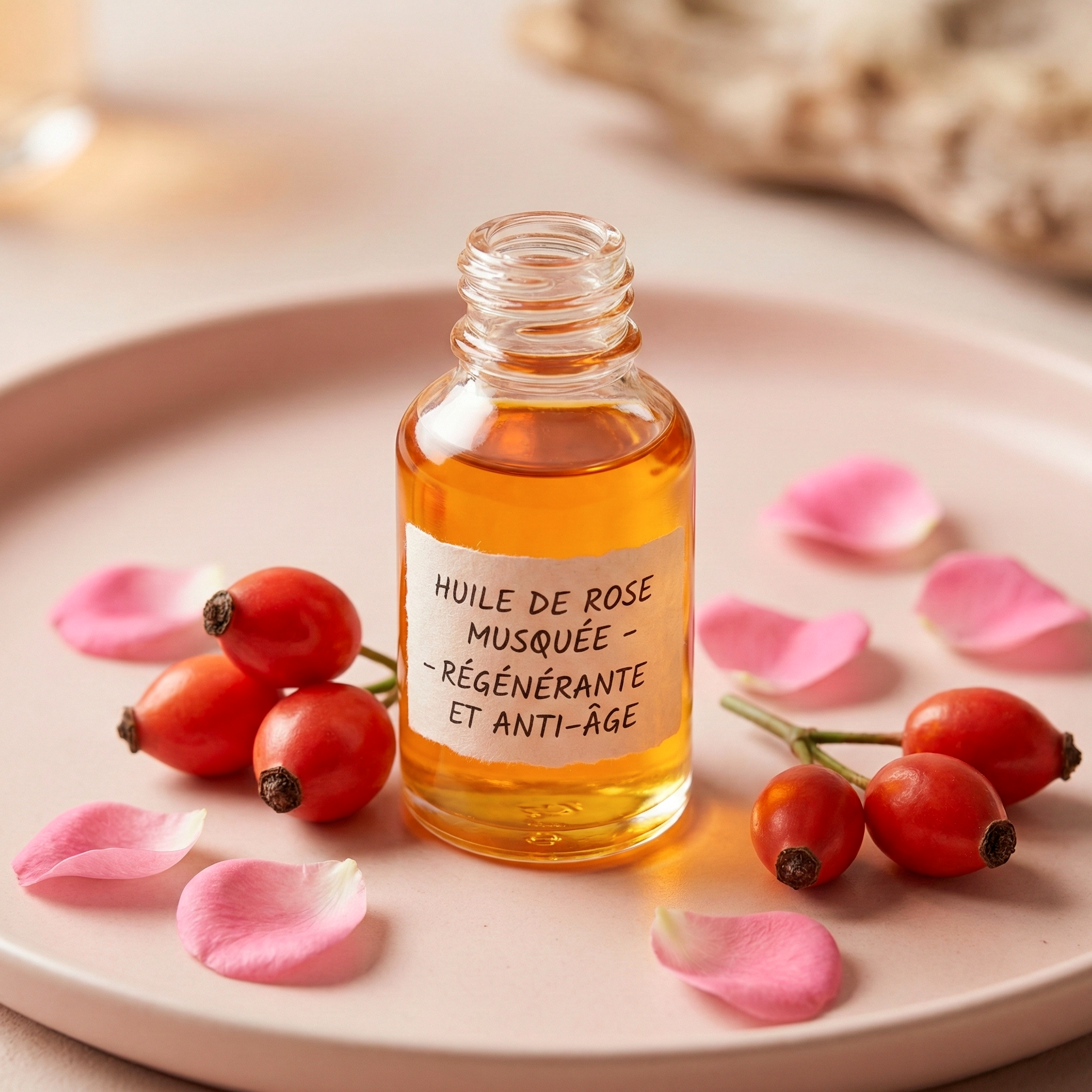 Huile de rose musquée