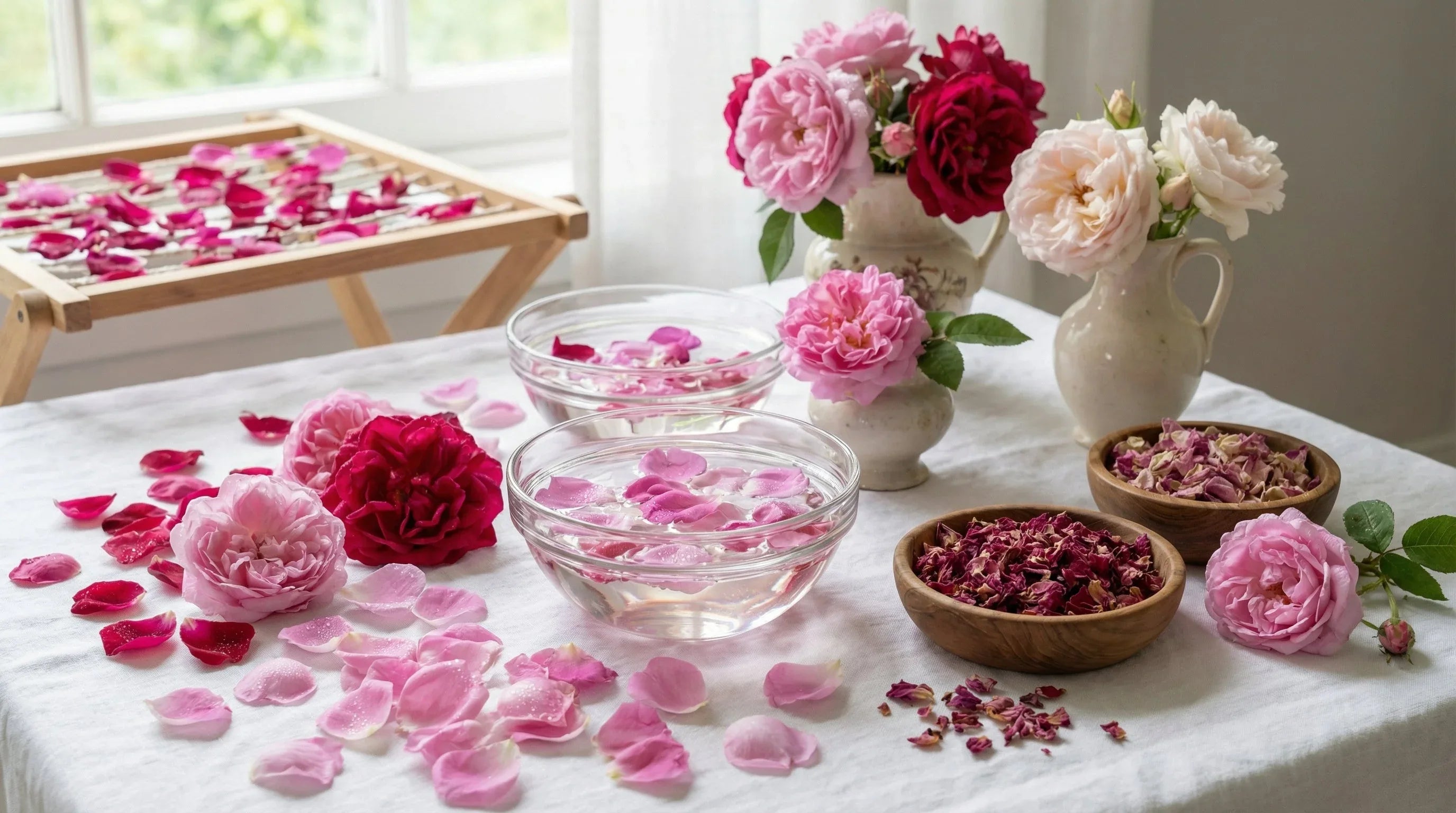 Pétales de rose