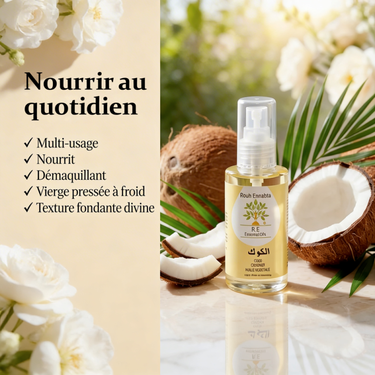 Huile de Coco BIO – Nutrition Multi-Usage - JODHUR