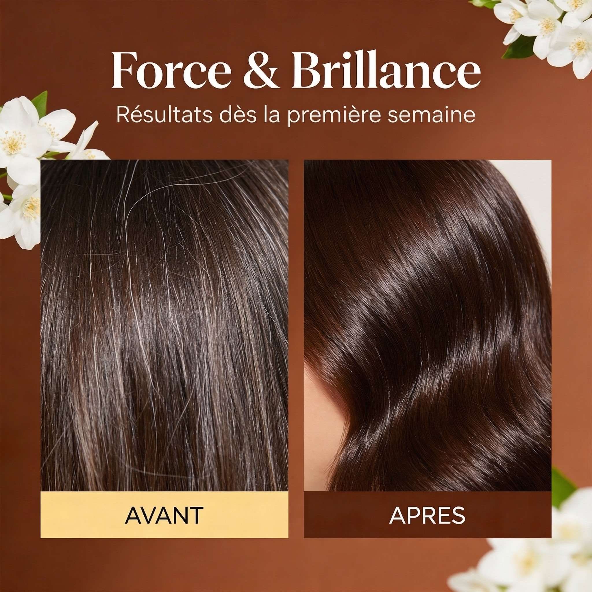 Shampoing Force & Brillance aux Huiles Essentielles