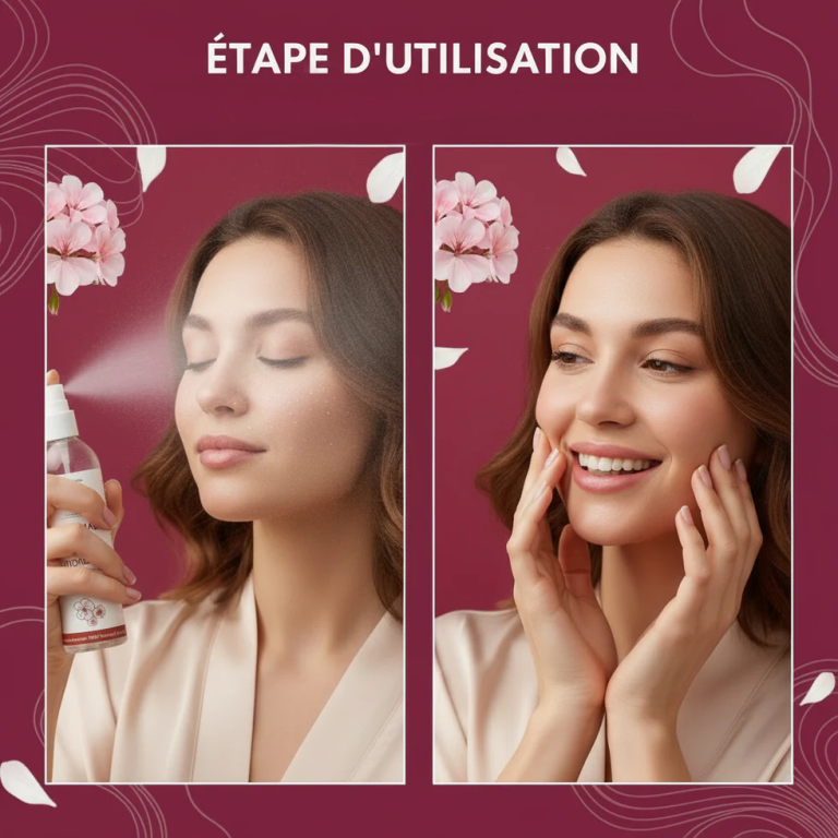 Eau Florale de Géranium BIO – Équilibrante Astringente - JODHUR