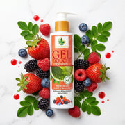 Gel Douche Corps Moringa Fruits Rouges, Peau douce & revitalisée après chaque douche - JODHUR