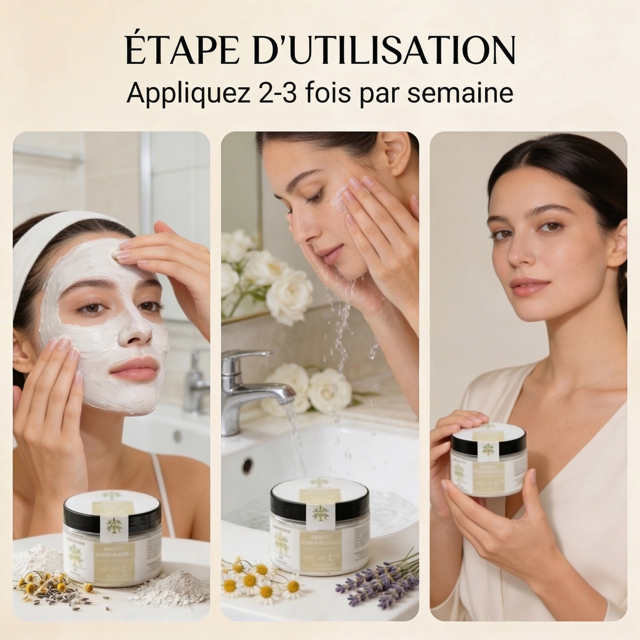 Masque Douceur à l'Argile Blanche - JODHUR