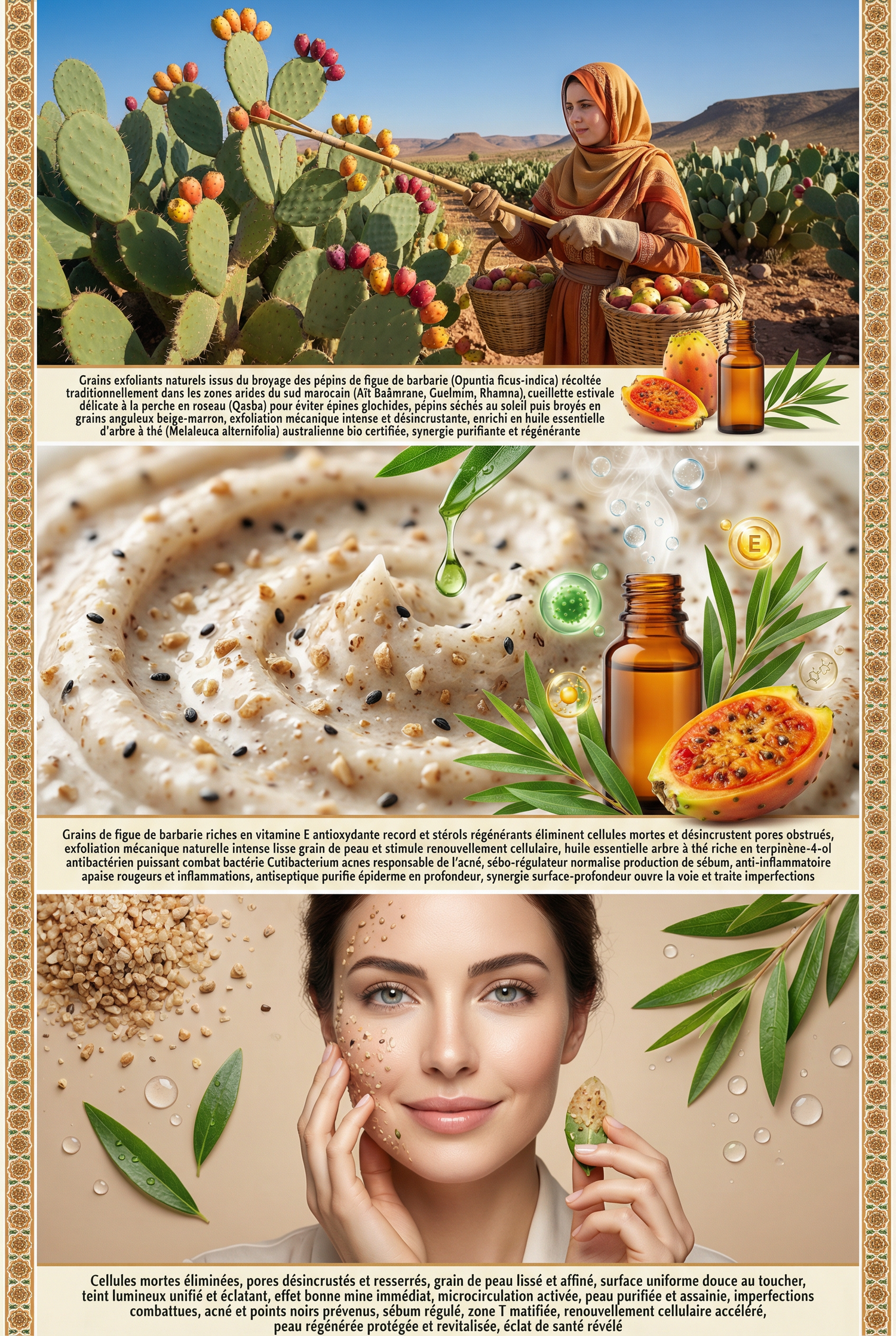 Gommage_Grains_Figue_de_Barbarie_Huile_Essentielle_Arbre_de_The - JODHUR