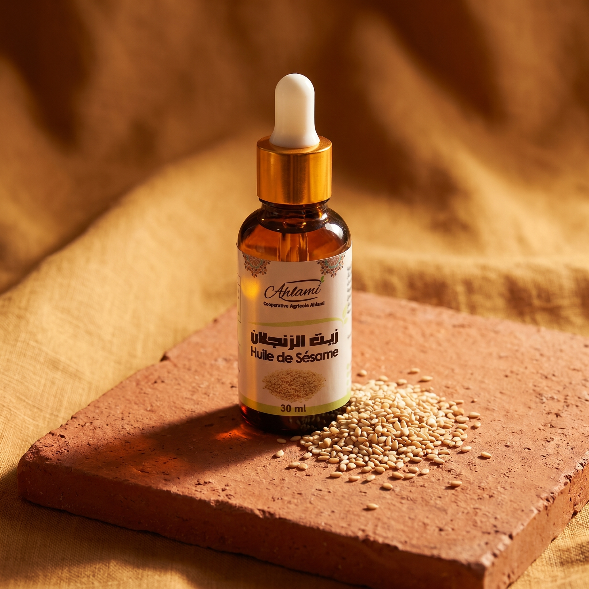 Huile de Sésame Pure – Coopérative Ahlami