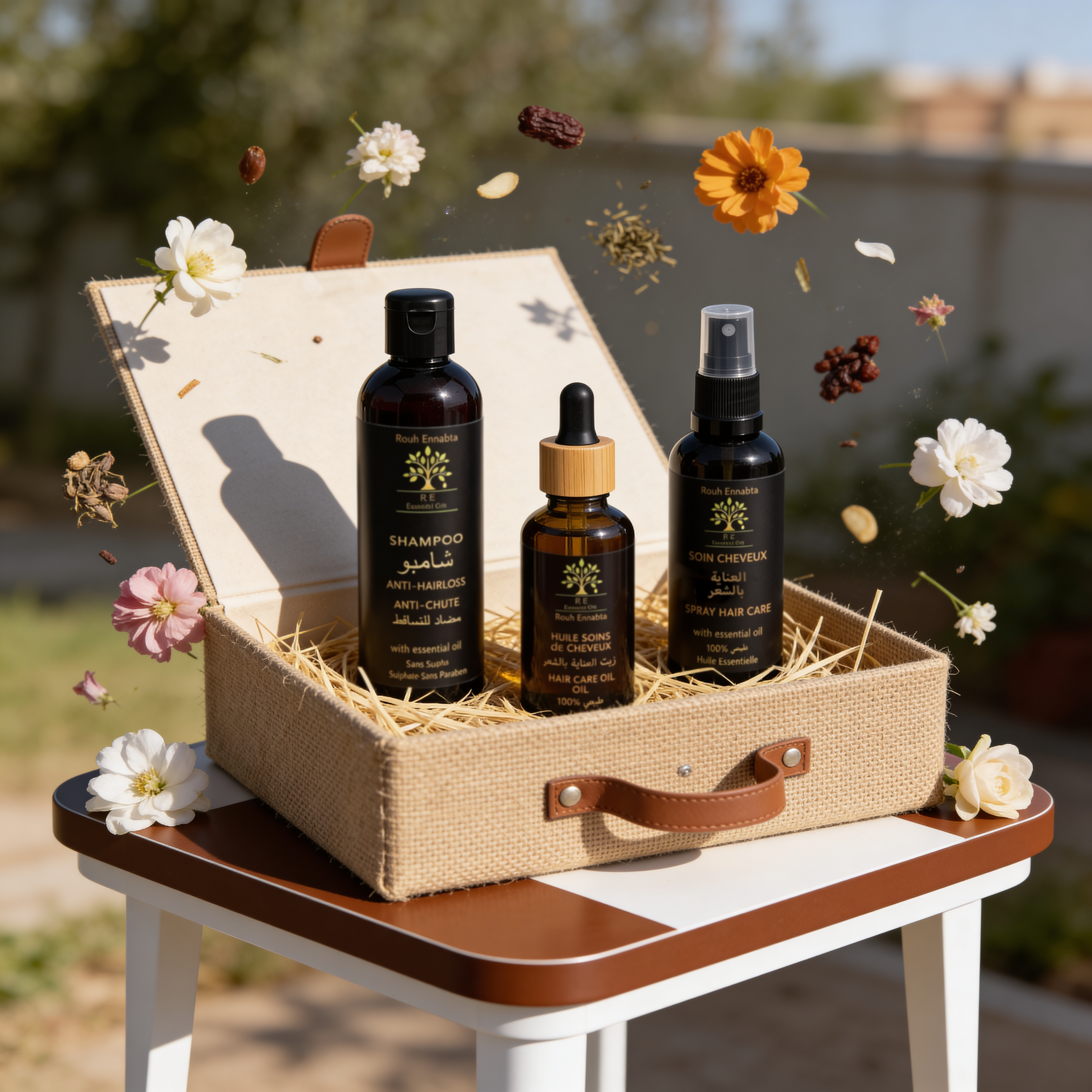 Coffret SOS Chute de Cheveux | Racines Stimulées, Longueurs Fortifiées