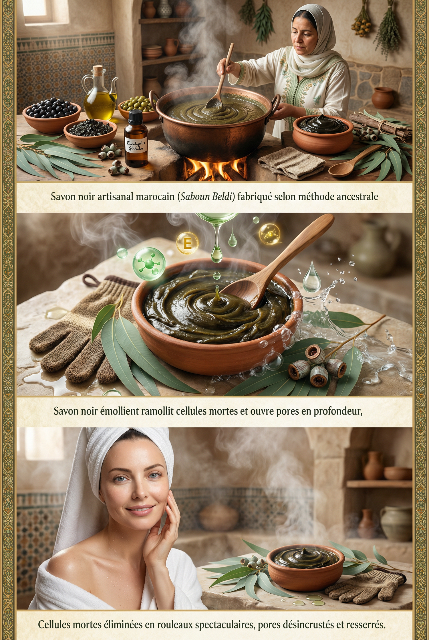 Savon_Noir_Artisanal_Eucalyptus - JODHUR