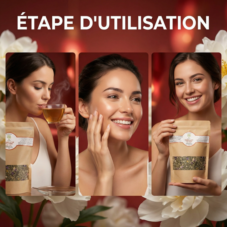 Herbes à Thé BIO – Mélange Détox Beauté- JODHUR