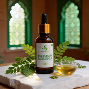 Eau Distillée Moringa | Apaise yeux fatigués & revitalise le visage- JODHUR