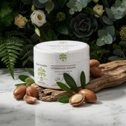 Pot de gommage corps argan et huile de lavande Jodhur — exfolie peau douce et apaisée Maroc