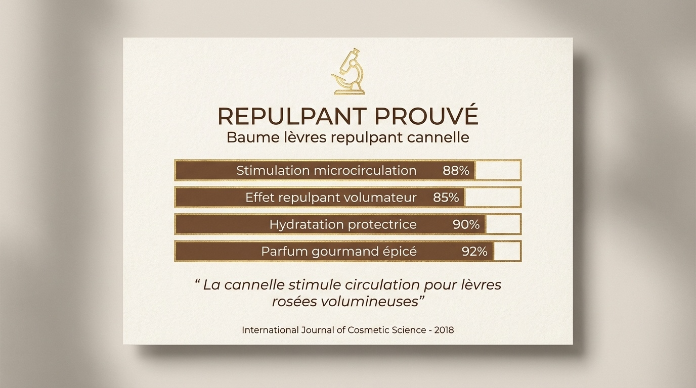 JODHUR baume lèvres à la cannelle avec huile d’argan bio, hydrate, stimule microcirculation et repulpe pour des lèvres volumineuses.