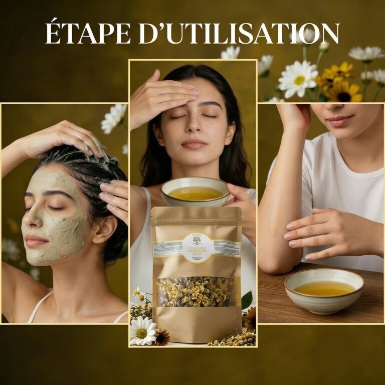 Camomille Séchée BIO – Infusion & Soin Beauté - JODHUR