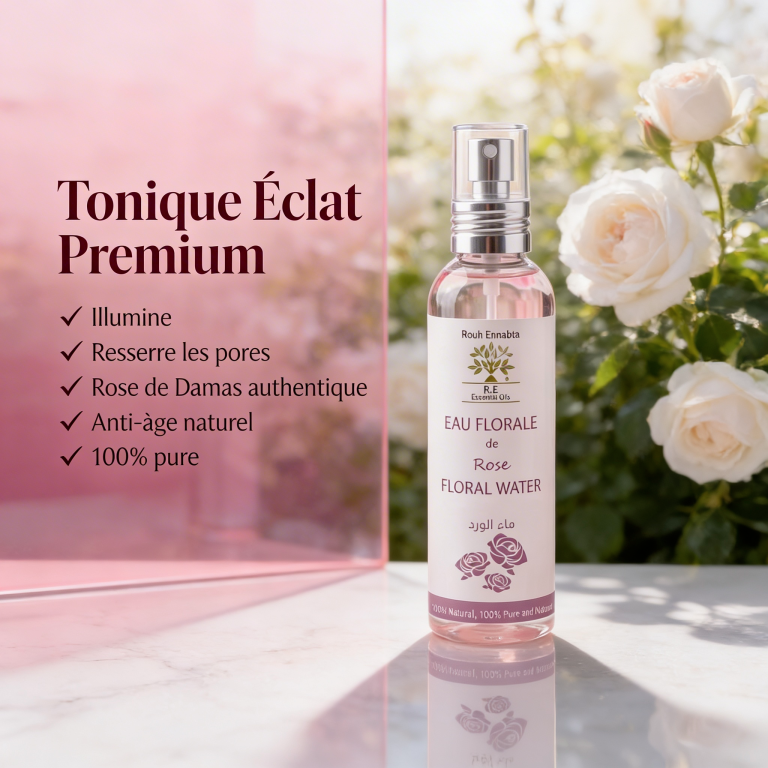 Eau de Rose de Damas BIO – Spray Éclat Premium - JODHUR