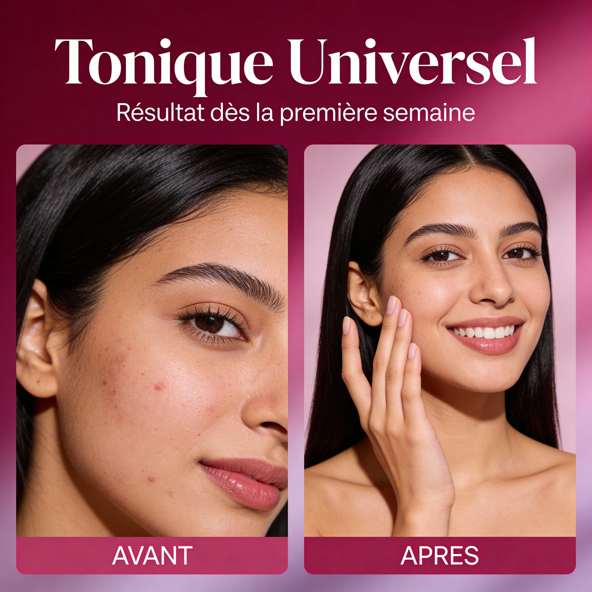 JODHUR Eau de Rose BIO – Tonique Universel Vallée des Roses au moringa, hydratant et purifiant pour une peau nette et éclatante.