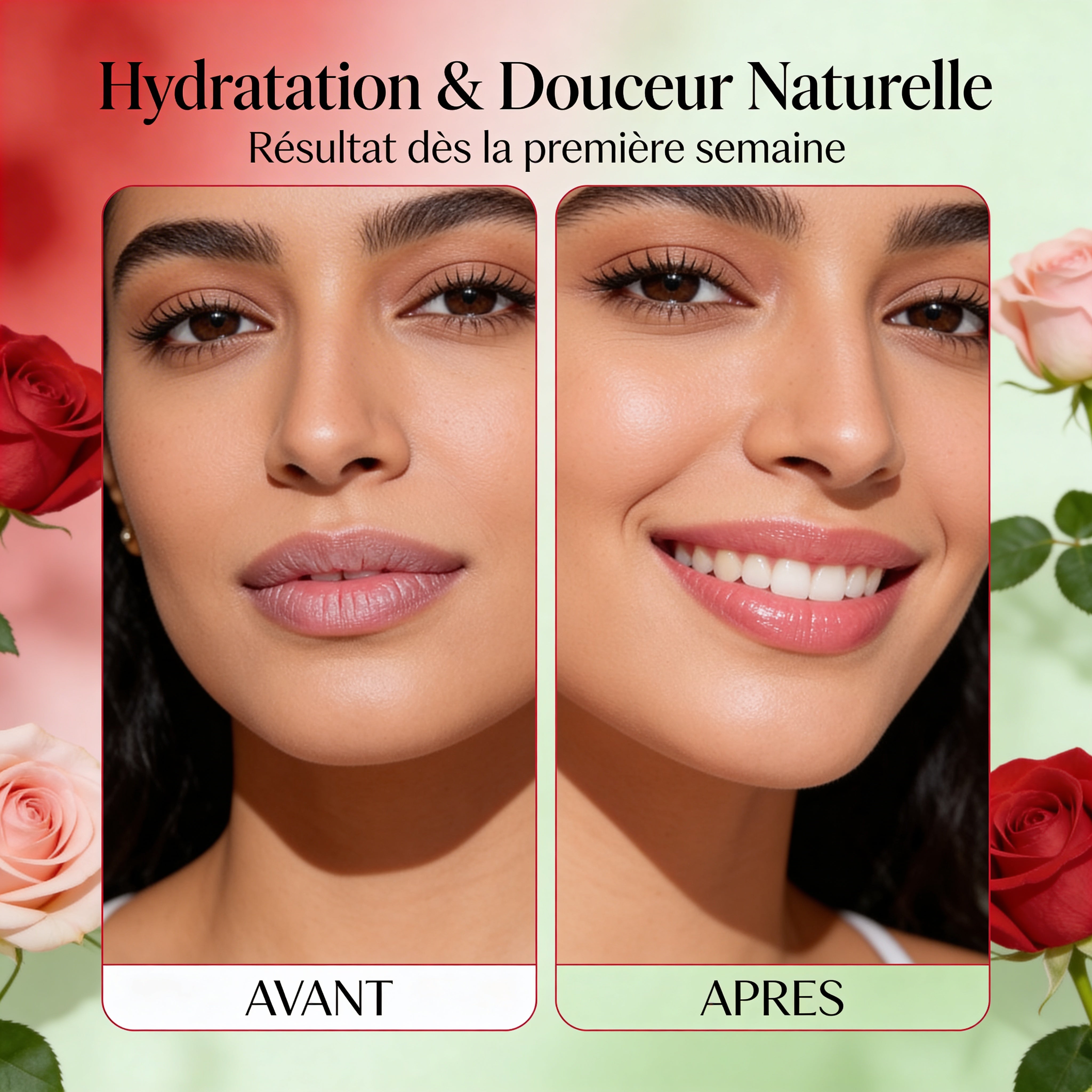Baume à Lèvres Rose – Hydratation & Douceur Naturelle JODHUR avec huile d’argan pour nourrir et hydrater les lèvres.