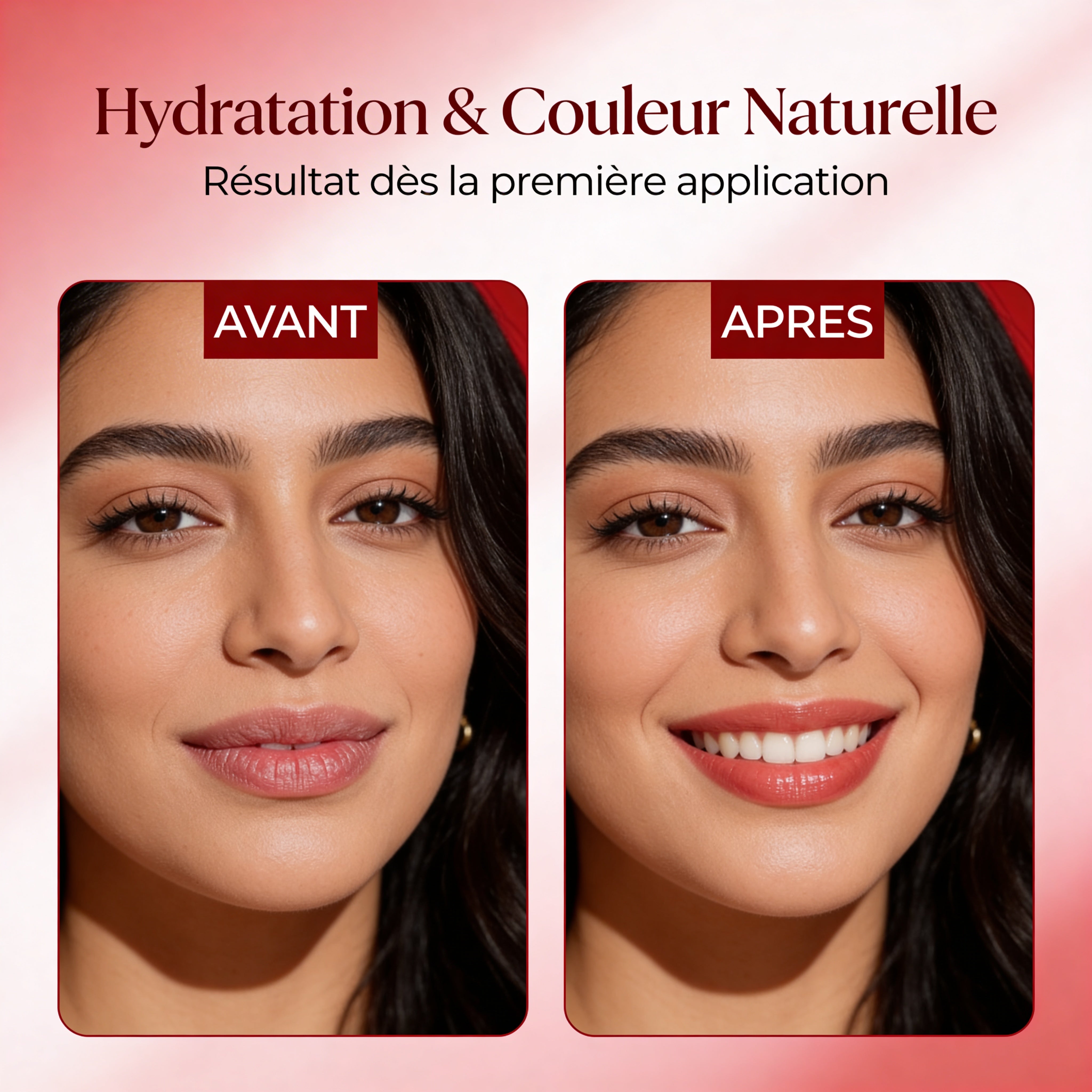JODHUR Baume à Lèvres Teinté Aker Fassi – Hydratation & Couleur Naturelle avec huile d’argan bio pour lèvres nourries et colorées.