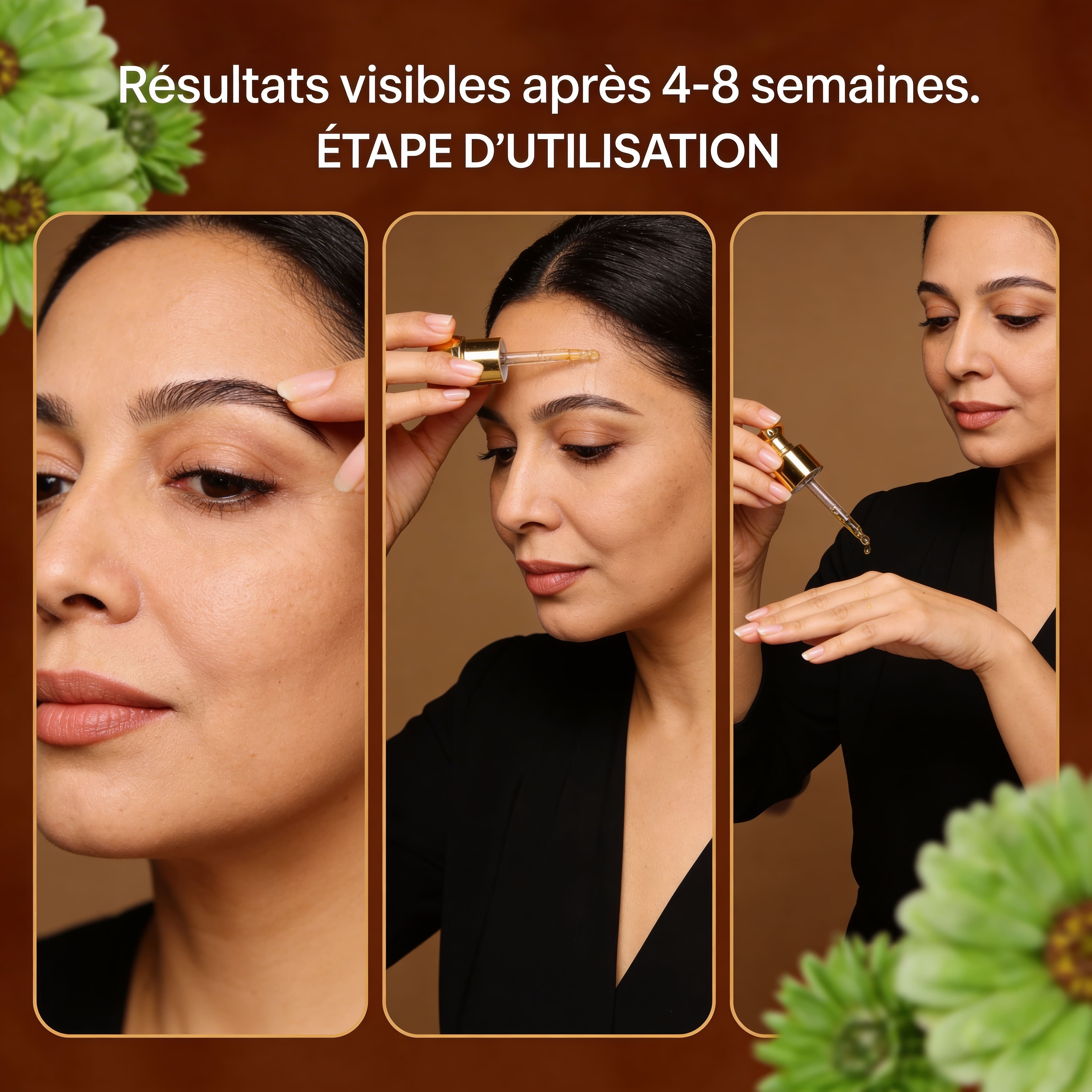 JODHUR Huile de Ricin Pure – Fortifiant Cils, Sourcils & Cheveux avec moringa, nourrit et renforce pour une beauté naturelle.