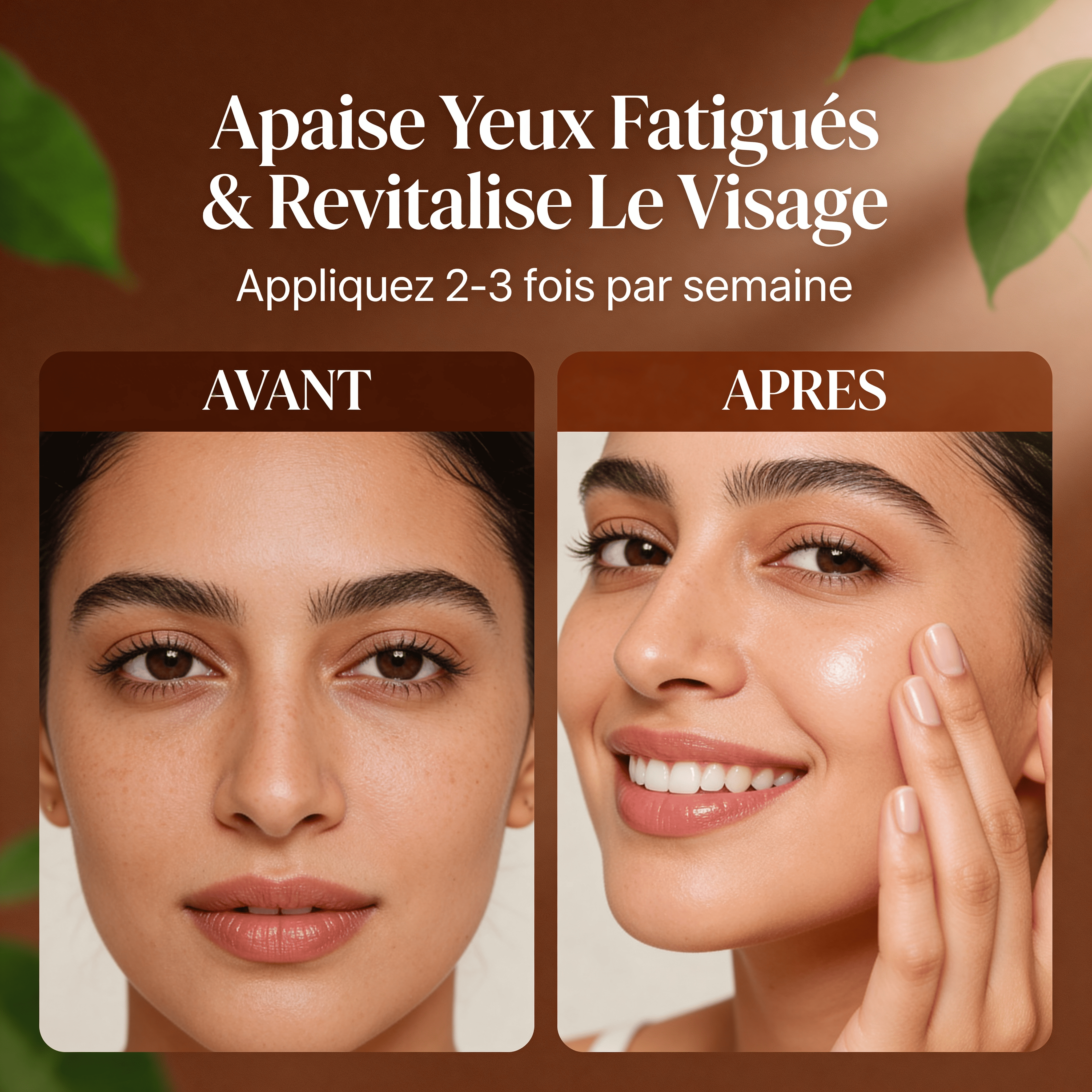 JODHUR Eau Distillée Moringa | Apaise yeux fatigués avec moringa et huile d’argan, revitalise et illumine le visage naturellement.