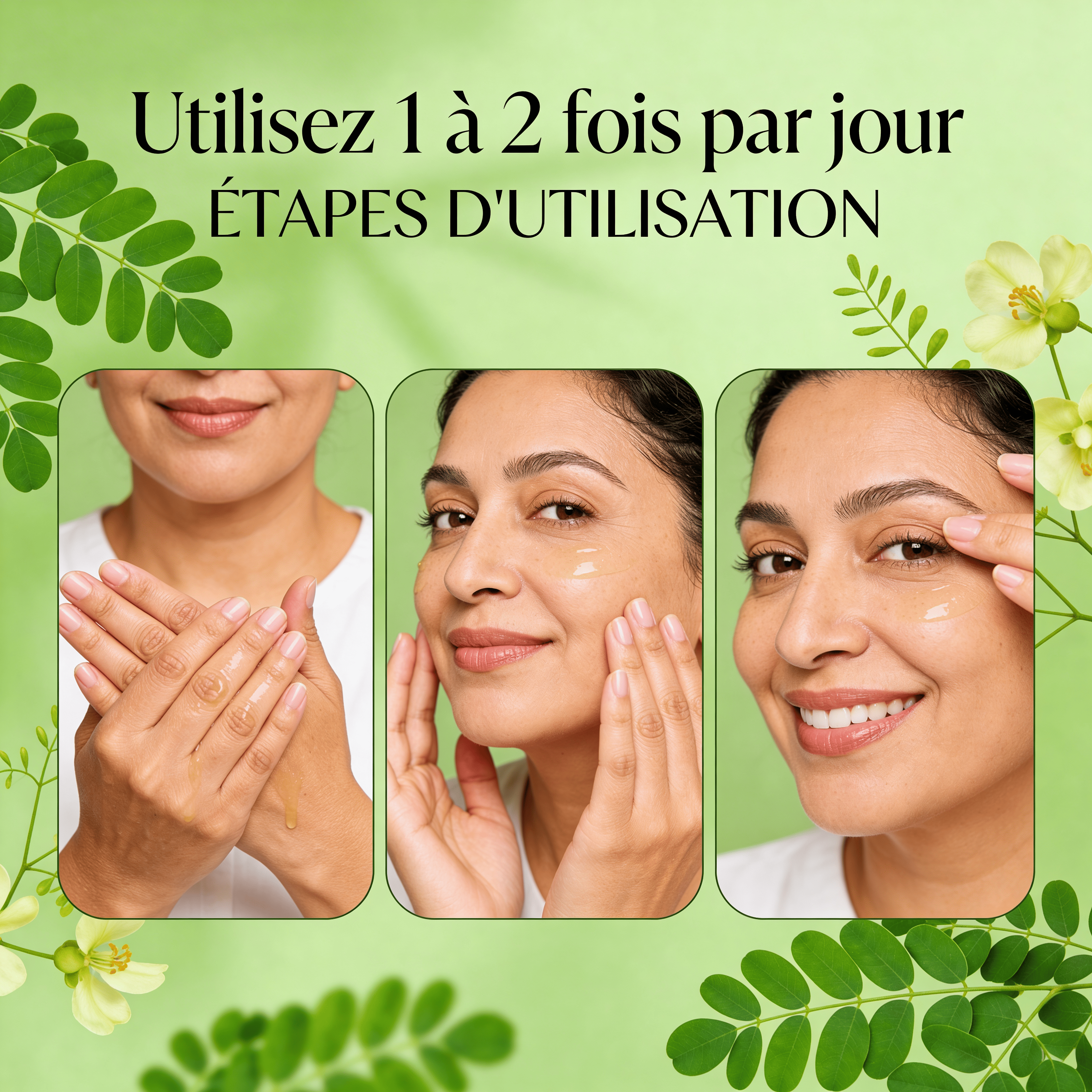 JODHUR Sérum Anti-Age Moringa | Réduit rides & raffermit la peau grâce au moringa, soin naturel et bienveillant.