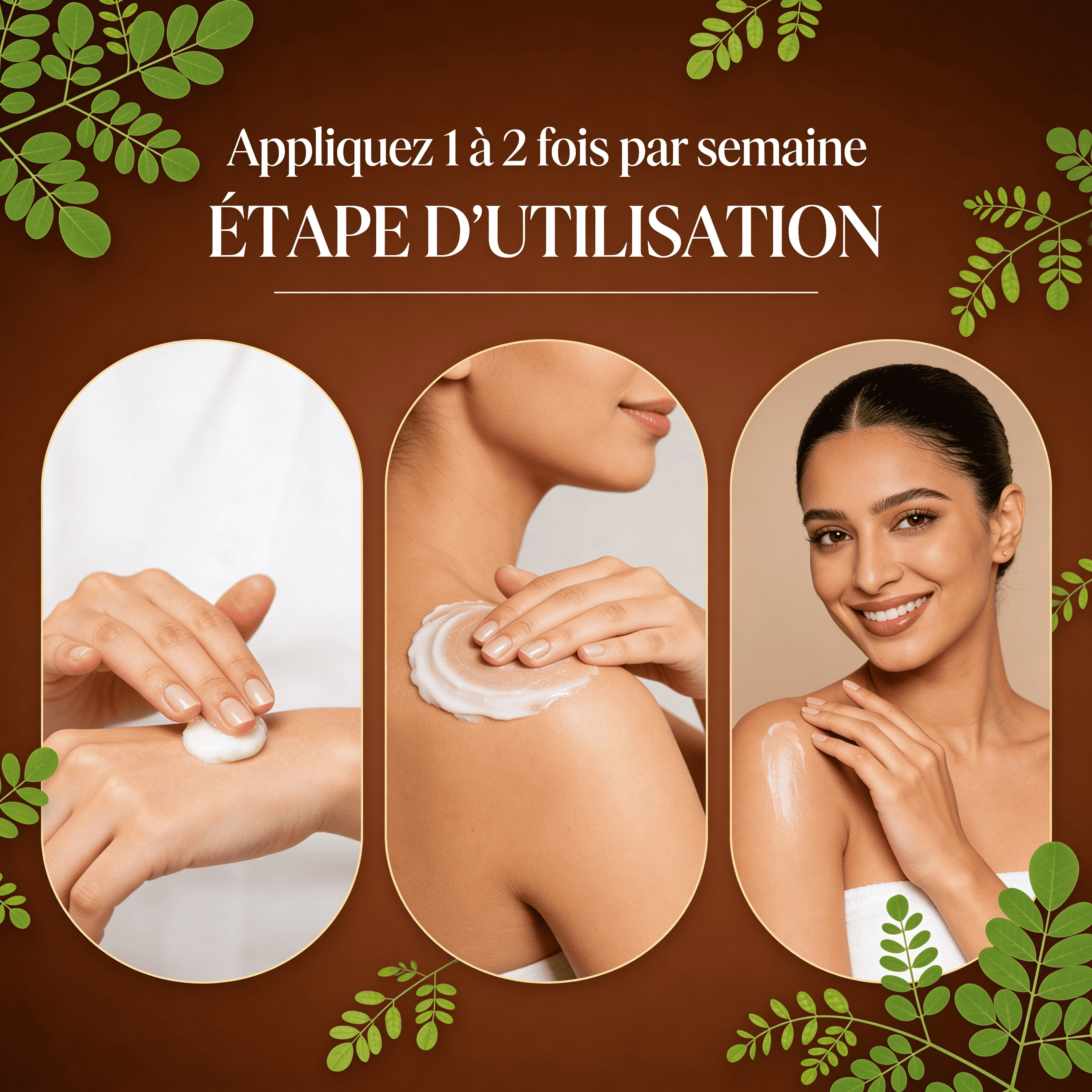 Crème Sinamorflor JODHUR au moringa, apaisante et chauffante, soulage muscles et articulations naturellement.