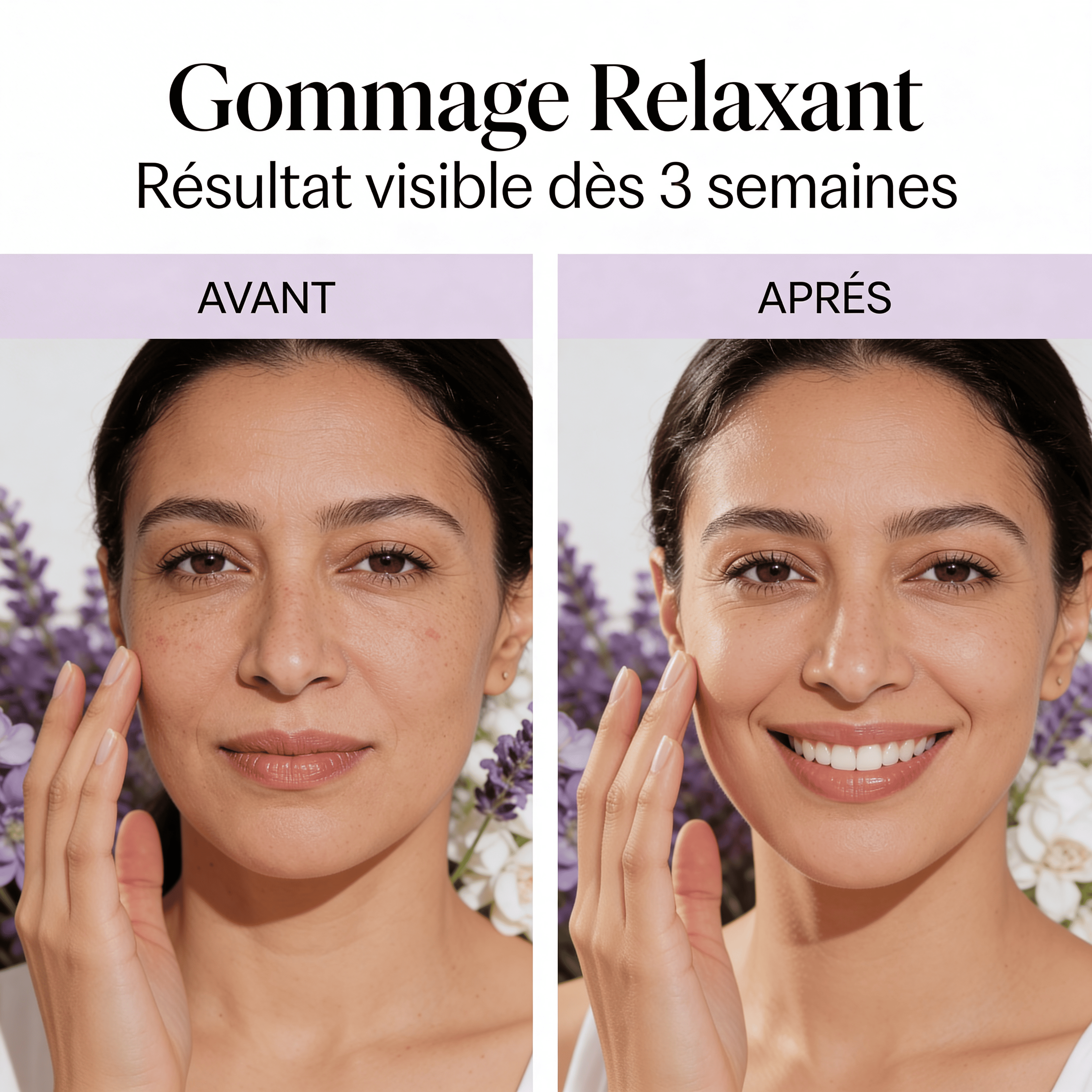 JODHUR Savon Noir Beldi Lavande BIO – Gommage Relaxant au moringa, nettoyant et apaisant pour une peau éclatante et douce.