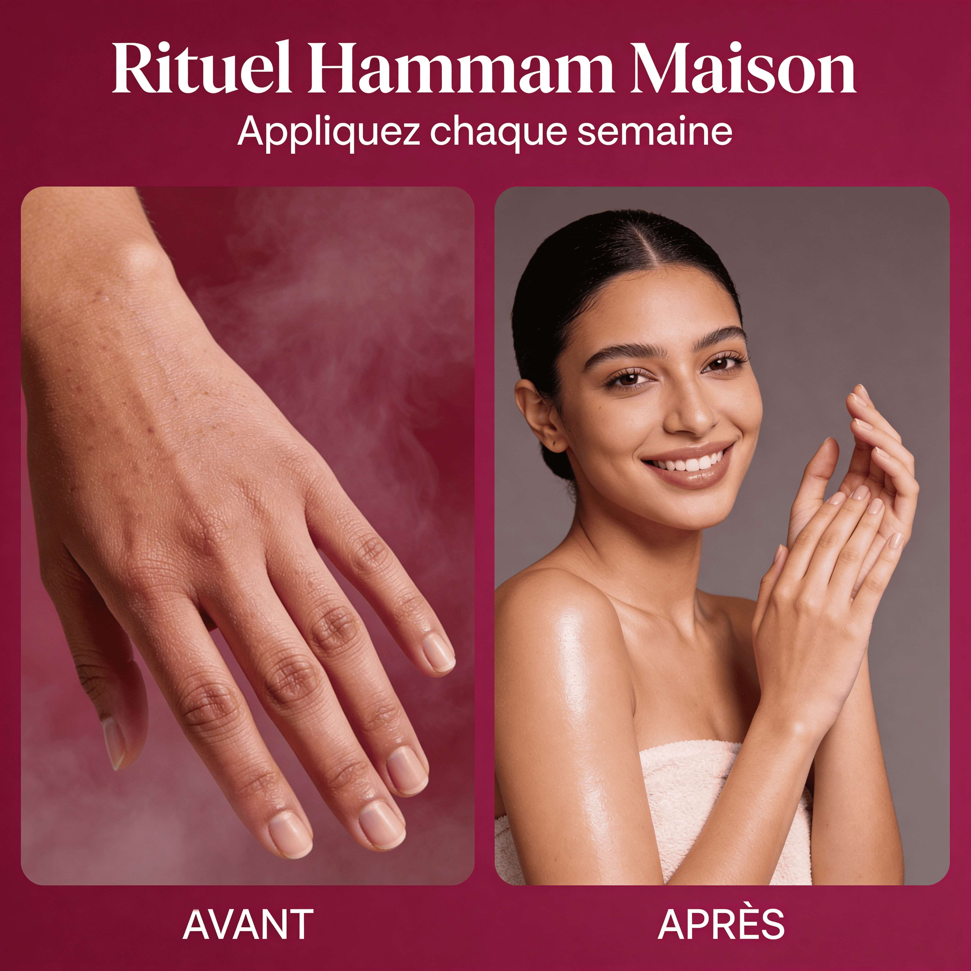 JODHUR Savon Noir Beldi à la Rose & l'Aker Fassi, enrichi en moringa, pour une peau purifiée et nourrie en douceur Hammam.