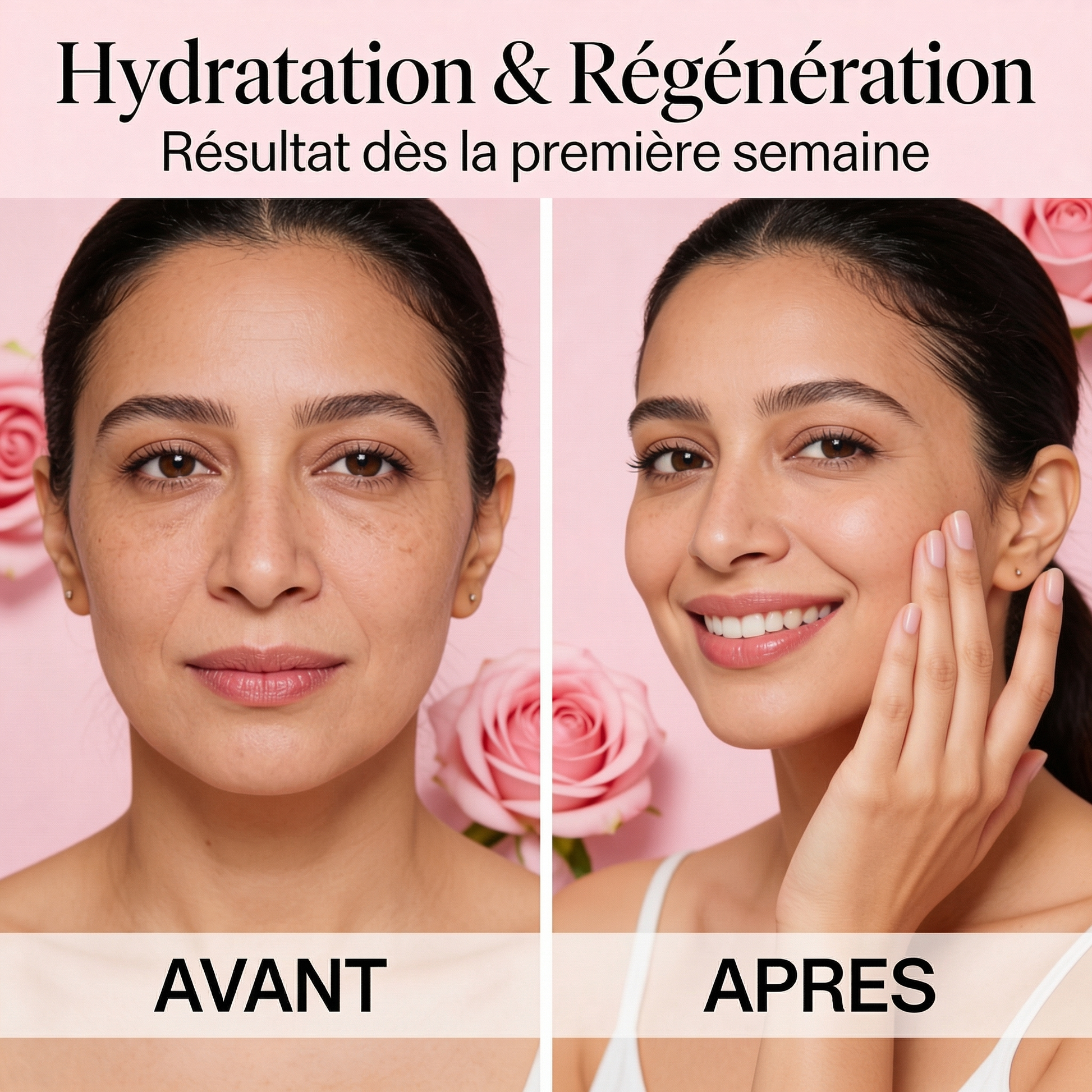 JODHUR Crème à la Rose – Hydratation & Régénération Quotidienne avec huile d’argan et moringa pour une peau nourrie et éclatante.