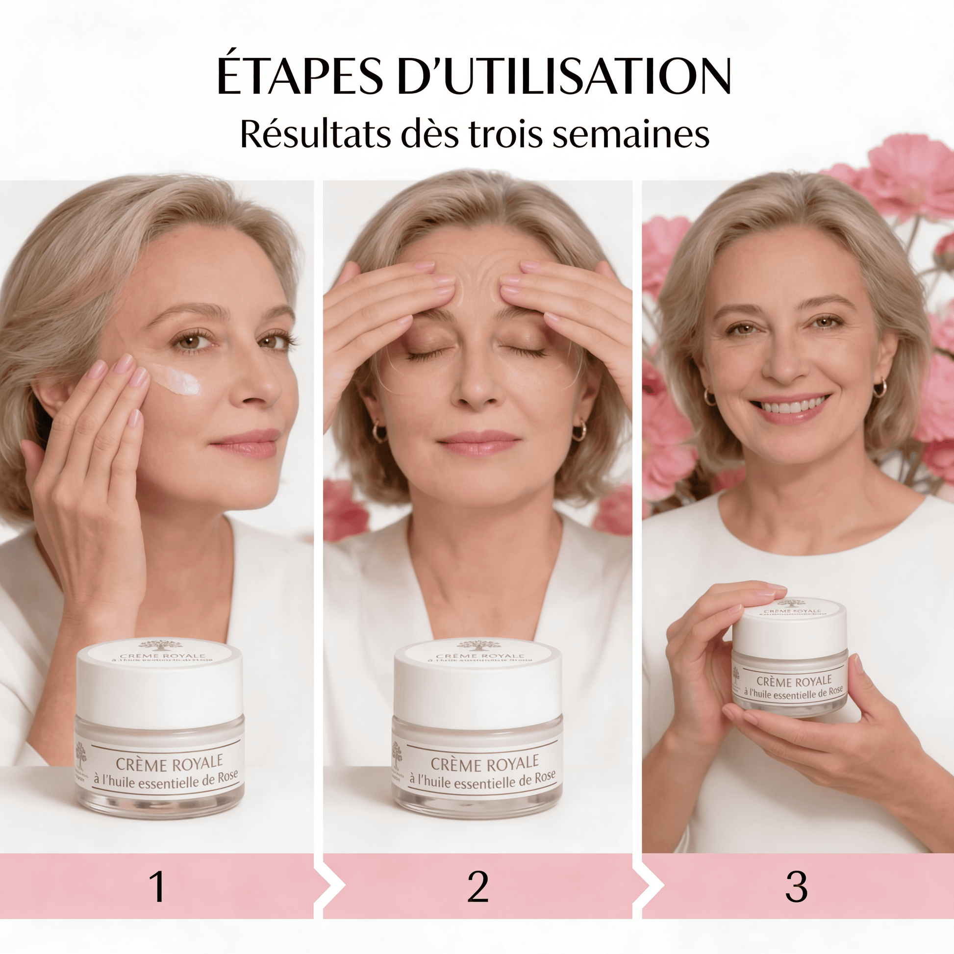 JODHUR Crème Royale à la Rose de Damas | Régénérante au moringa et huile d’argan, soin apaisant et anti-âge naturel.