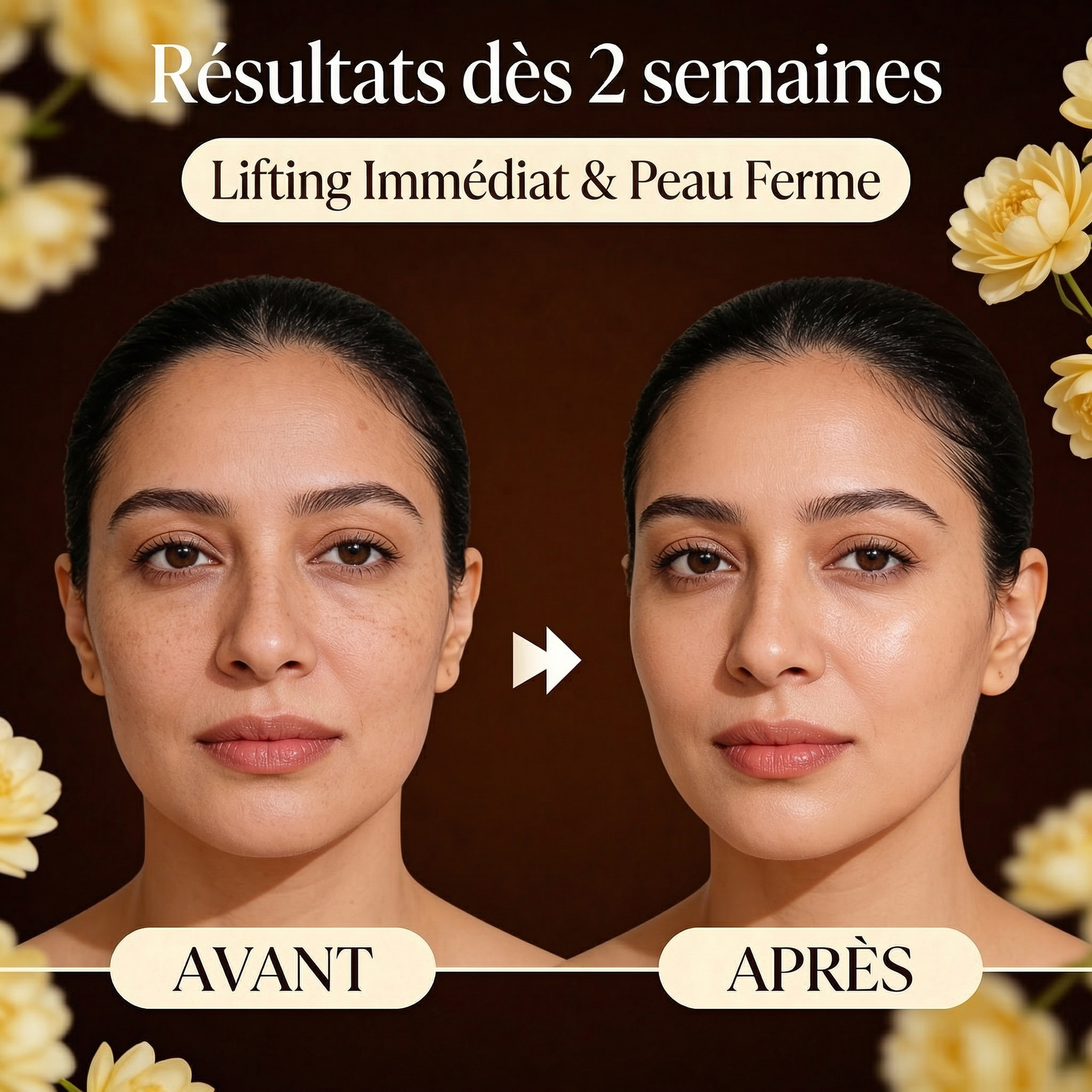 JODHUR Sérum Gomme Arabique · Lifting Immédiat & Peau Ferme avec moringa et huile d’argan, soin anti-âge naturel.