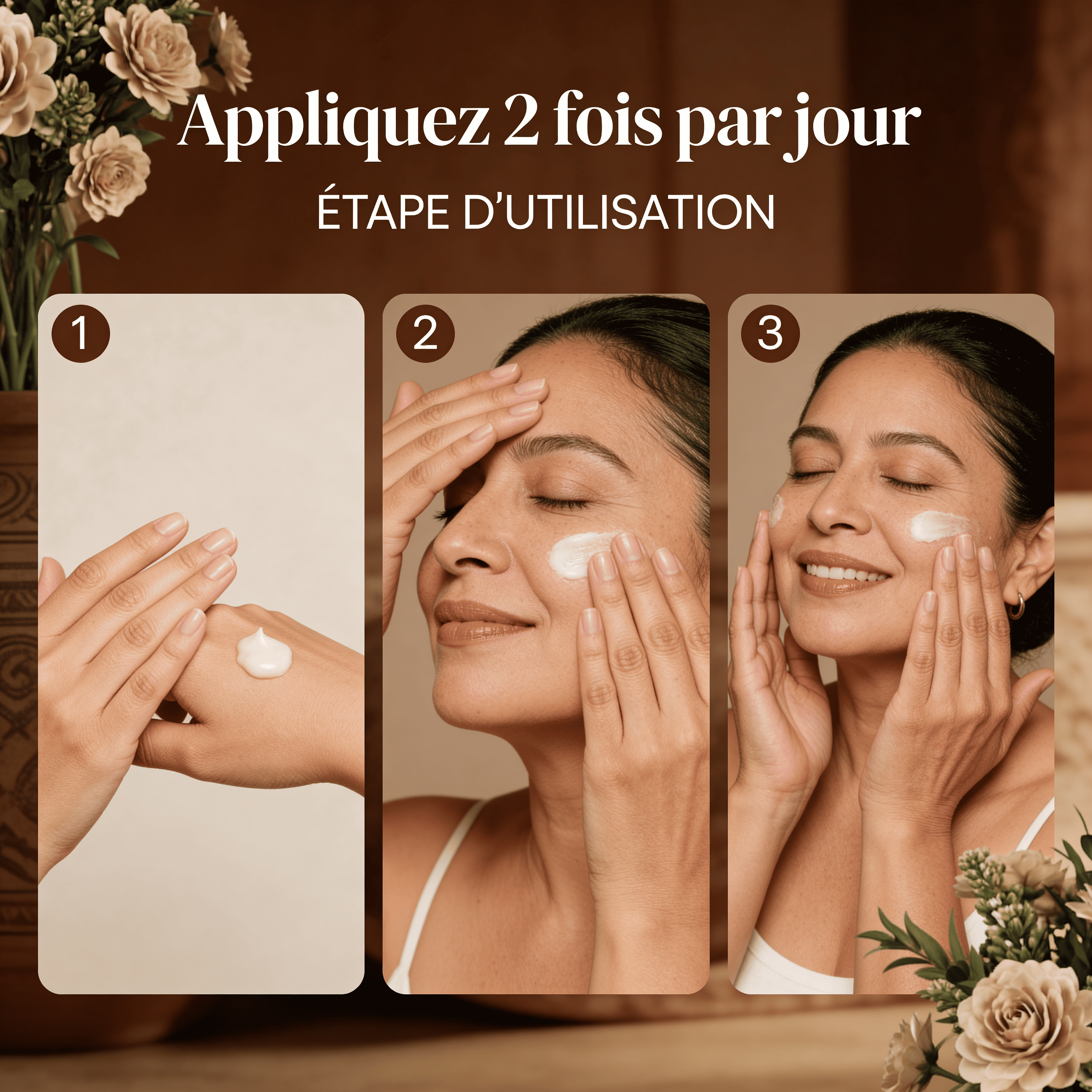 JODHUR Crème à l'Oliban | Lisse les ridules & illumine le teint avec moringa et huile d’argan pour une peau nourrie et éclatante.