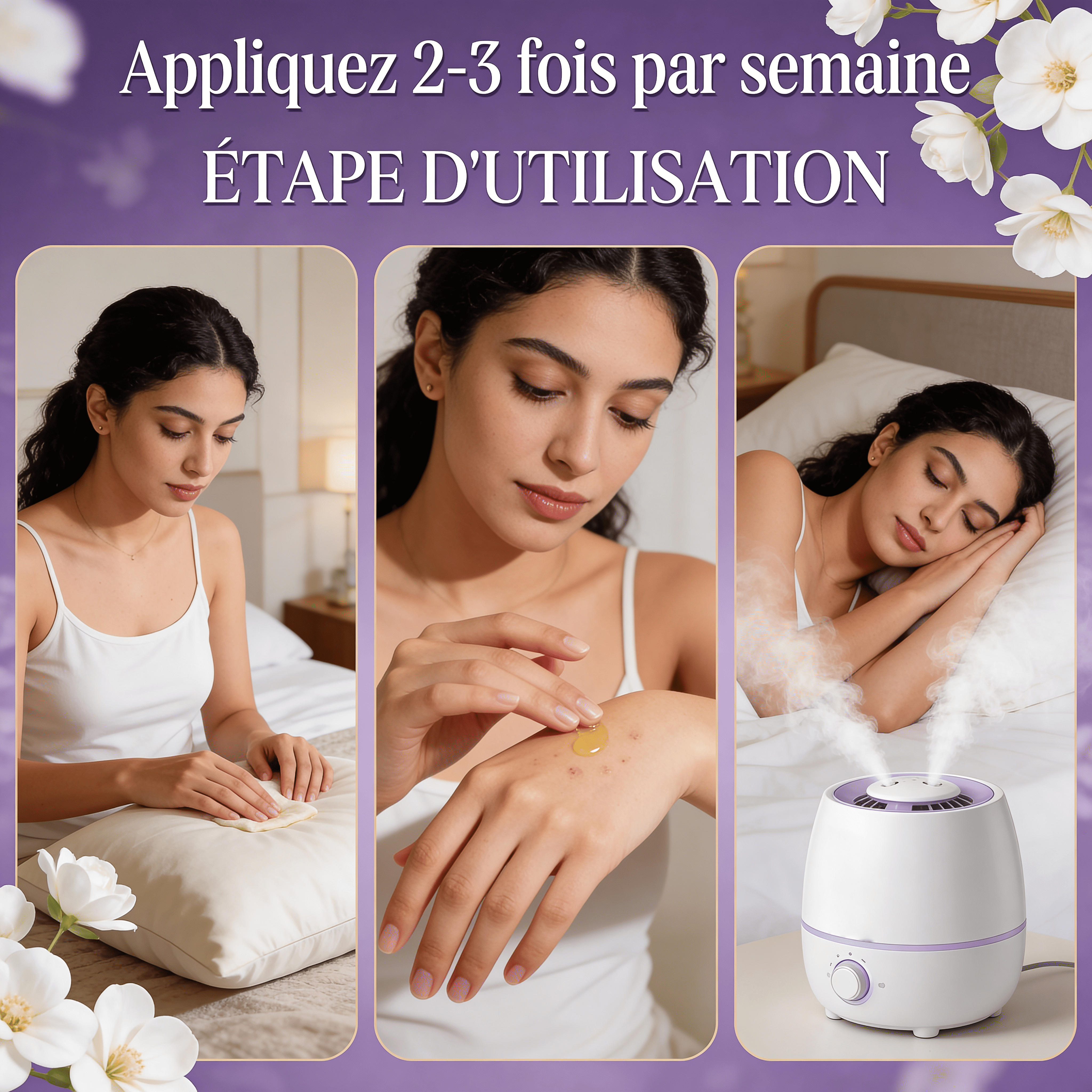 JODHUR Huile de Lavande Pure | Apaise & répare la peau avec moringa et huile d’argan, soin naturel hydratant et réparateur.