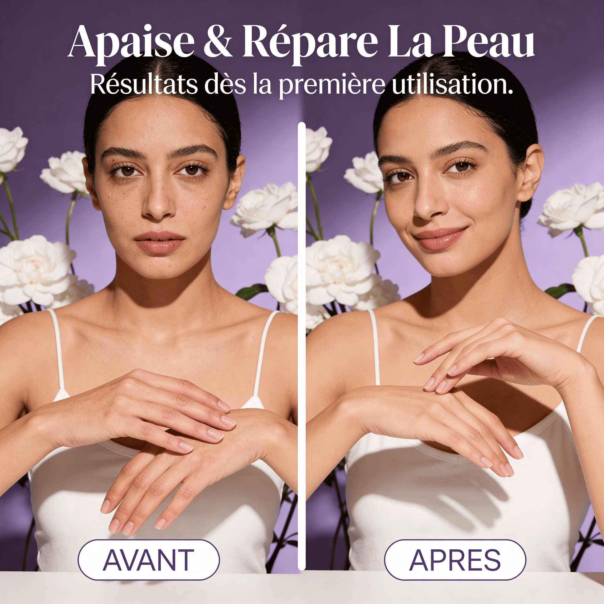 JODHUR Huile de Lavande Pure | Apaise & répare la peau avec moringa et huile d’argan, soin naturel hydratant et apaisant.