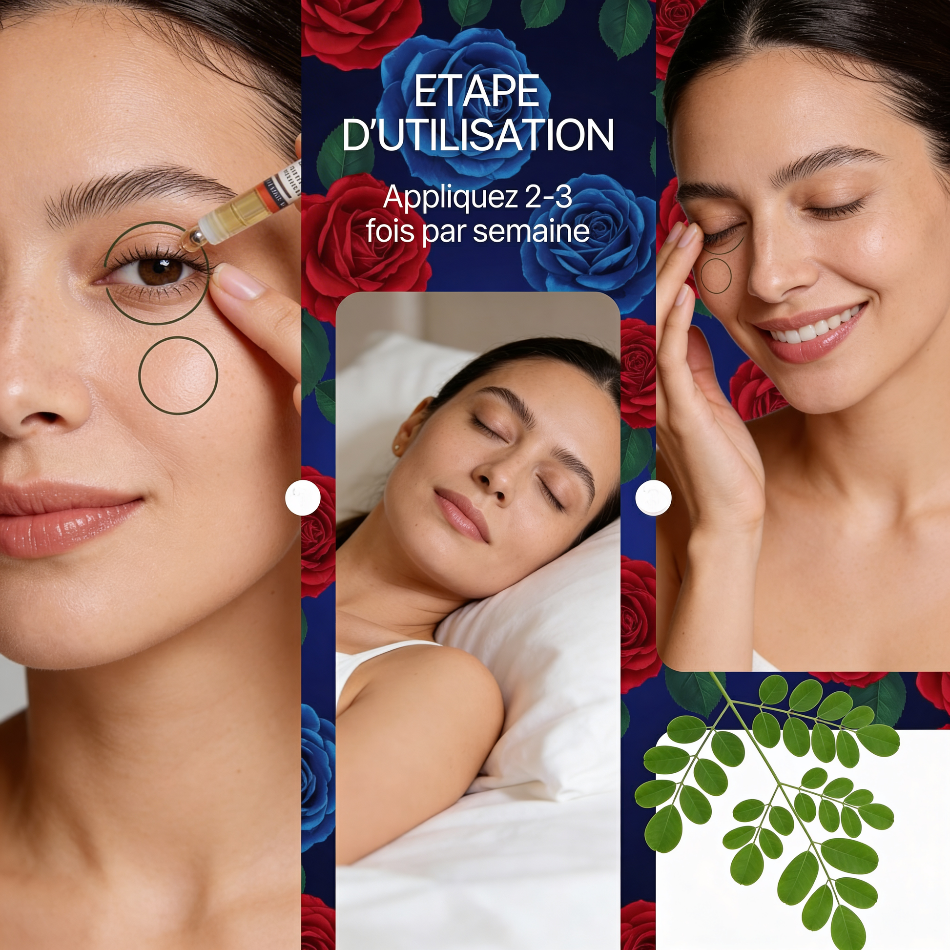 JODHUR Sérum Contour des Yeux | Lisse rides & défatigue le regard, enrichi en moringa et huile d’argan nourrissante.