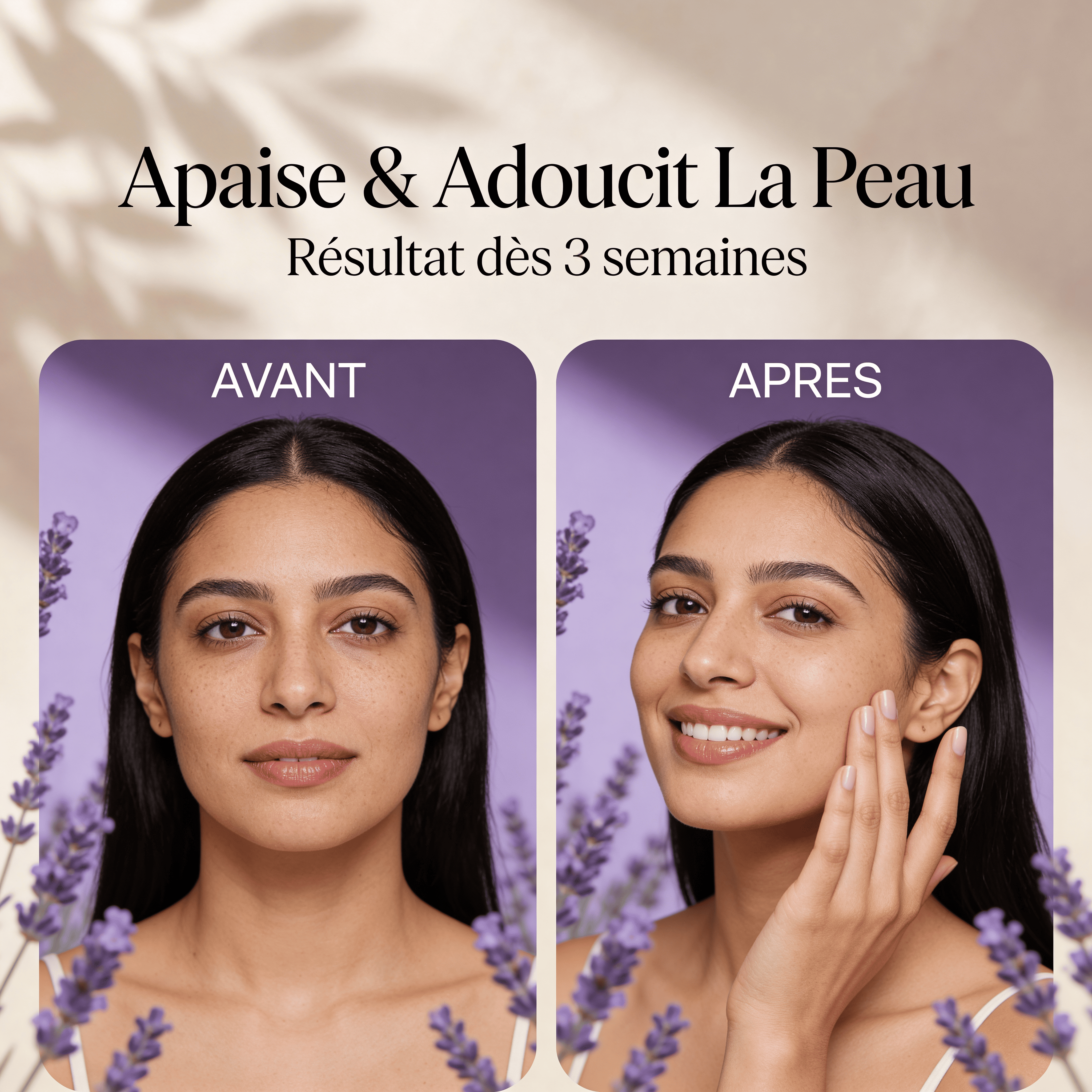 JODHUR Herbes Séchées Lavande | Apaise & adoucit la peau avec moringa, huile d’argan bio pour une beauté naturelle et apaisante.