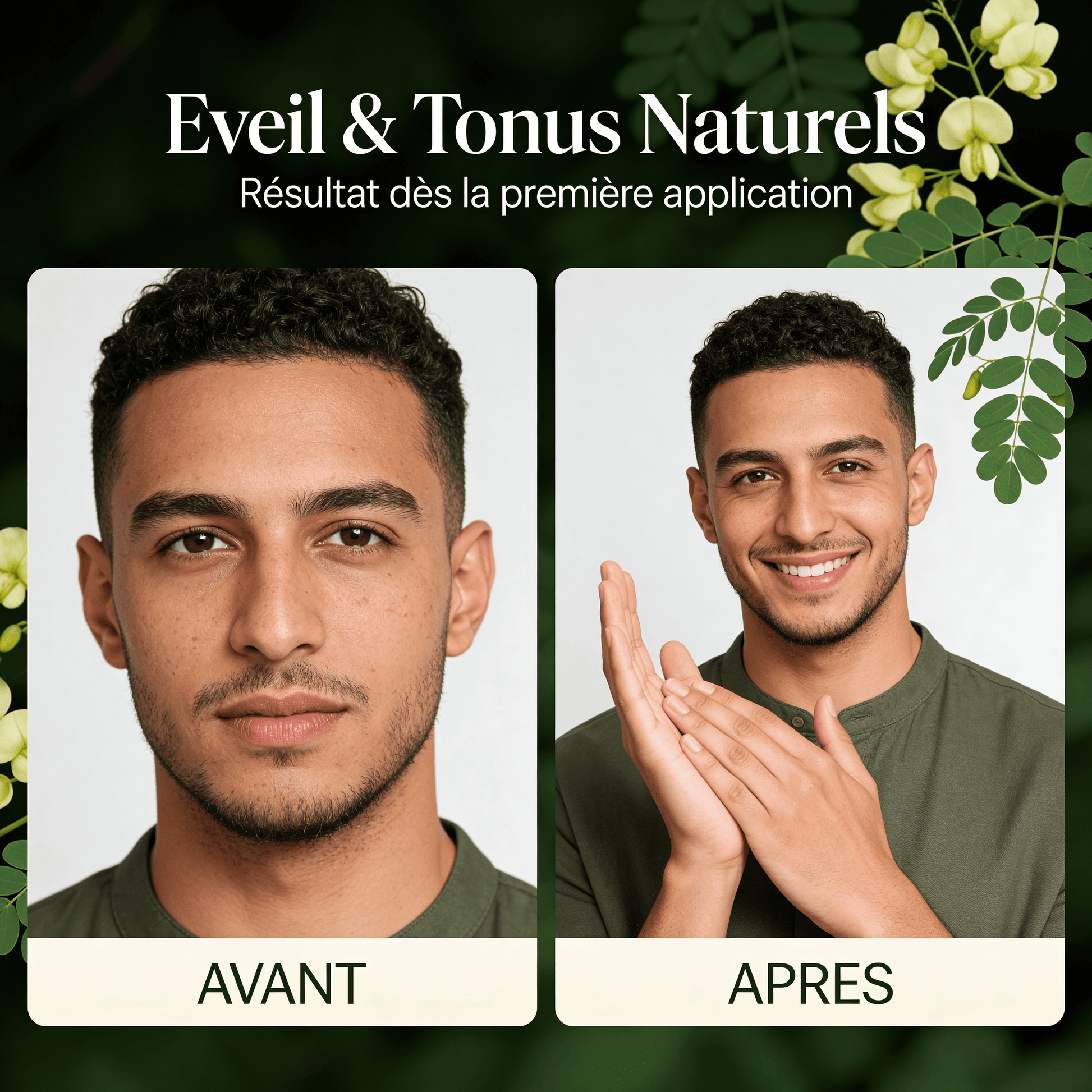 JODHUR Gel Douche aux Huiles Essentielles Rafraîchissant avec moringa purifiant pour une peau tonifiée et éclatante dès la première application.