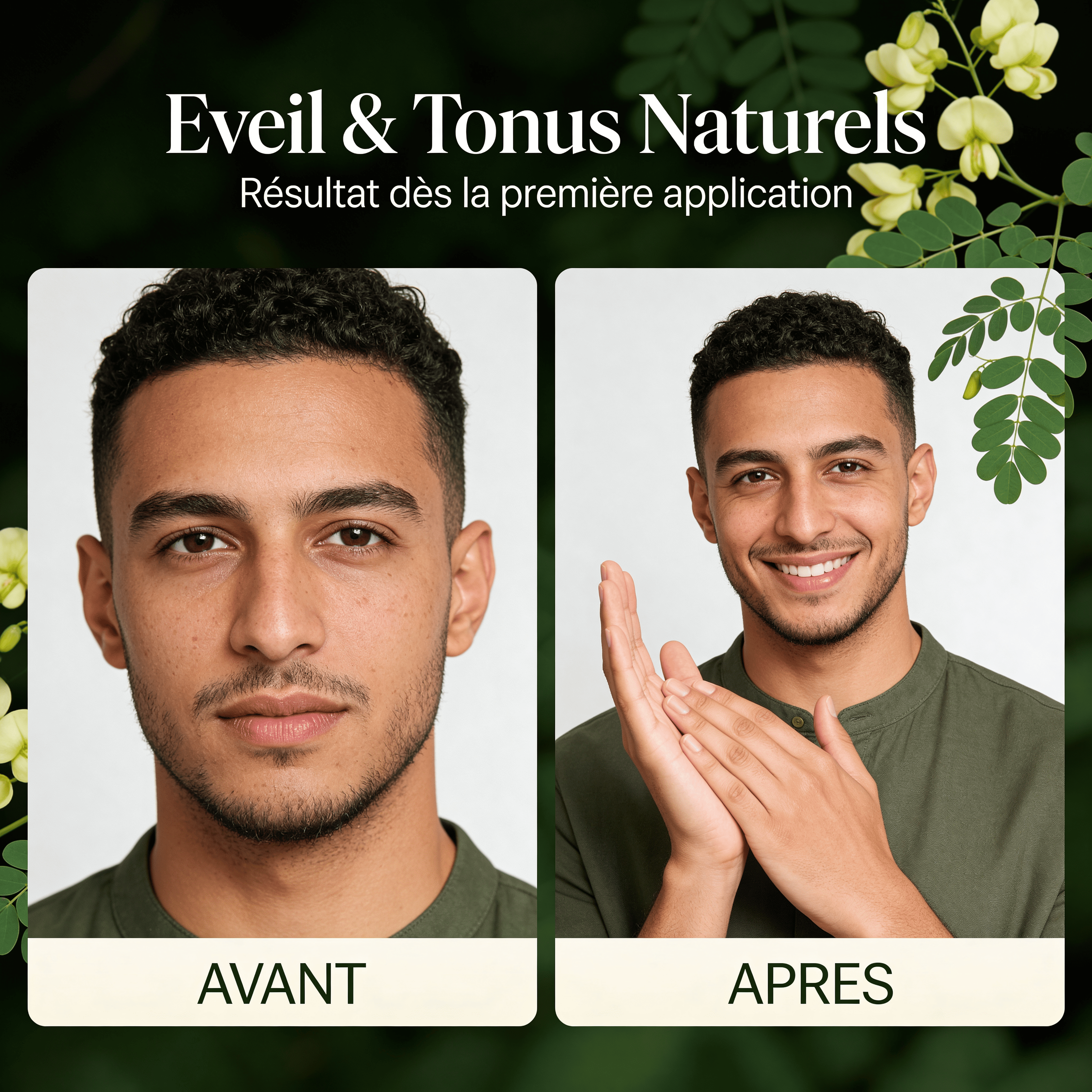 JODHUR Gel Douche aux Huiles Essentielles Rafraîchissant avec moringa purifiant pour une peau tonifiée et éclatante dès la première application.
