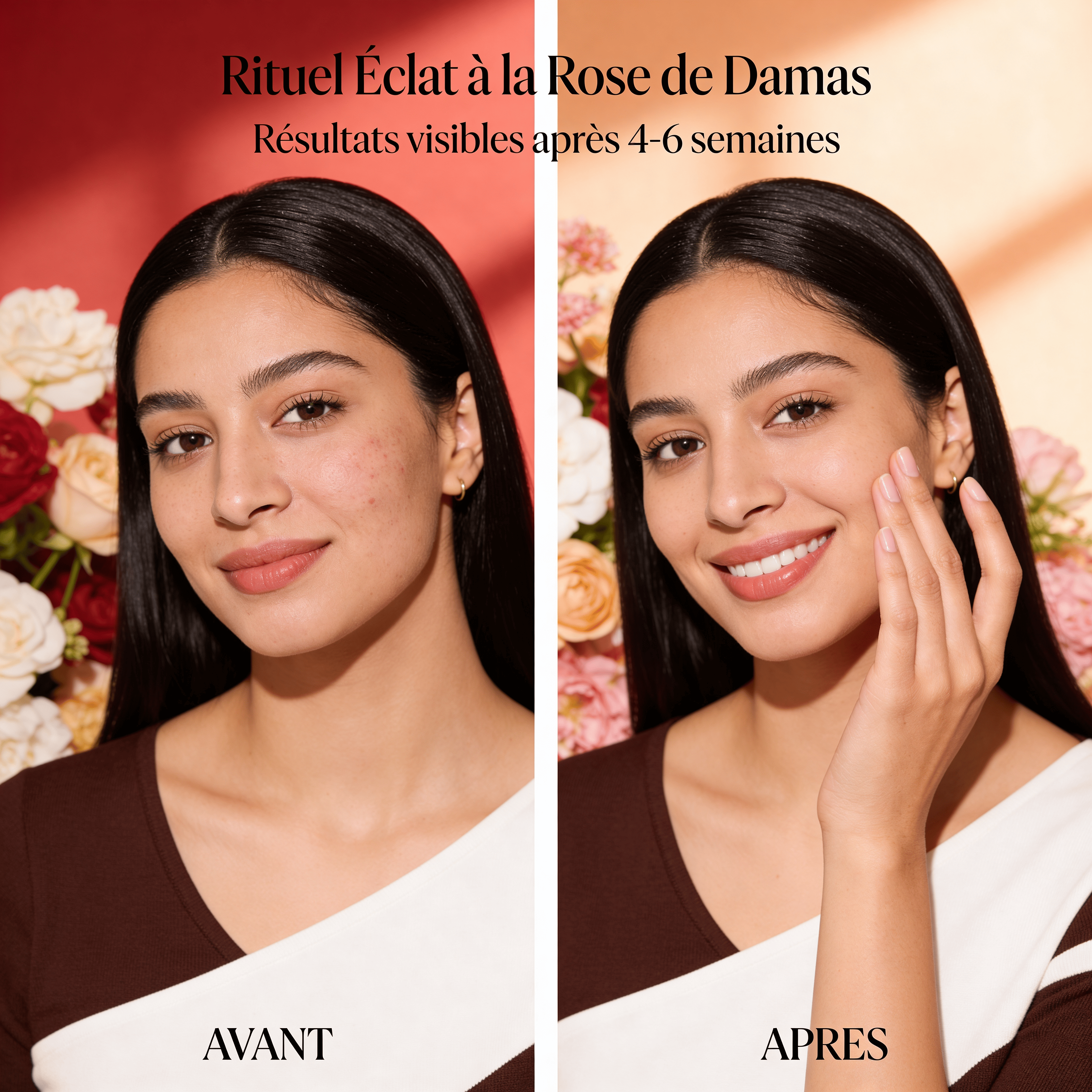 Rituel Éclat à la Rose de Damas | Glow & Bonne Mine