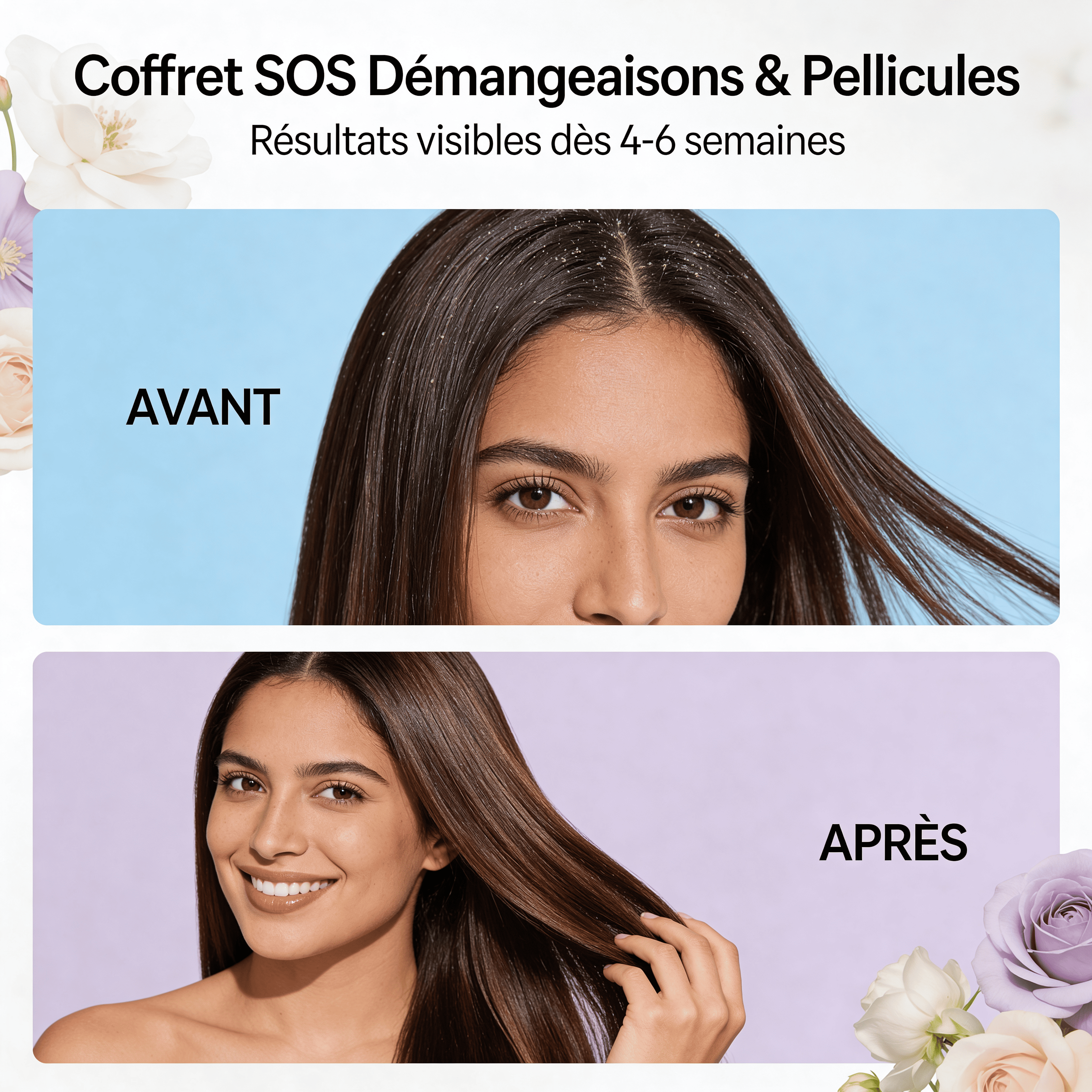 Coffret SOS Démangeaisons & Pellicules | Cuir Chevelu Apaisé