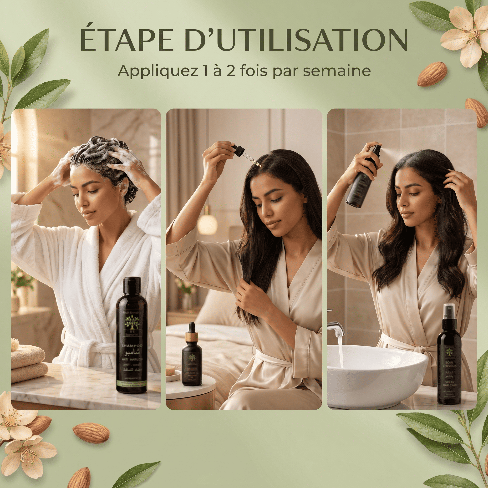 Coffret SOS Chute de Cheveux | Racines Stimulées, Longueurs Fortifiées