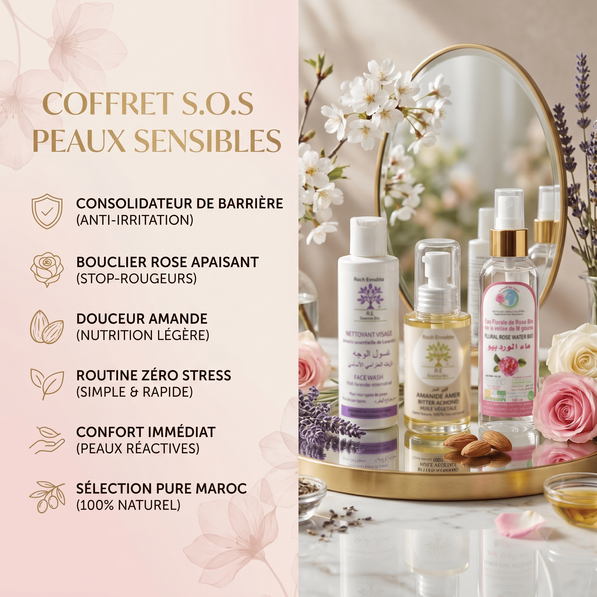 Coffret S.O.S Peaux Sensibles / Réactives | Apaisant