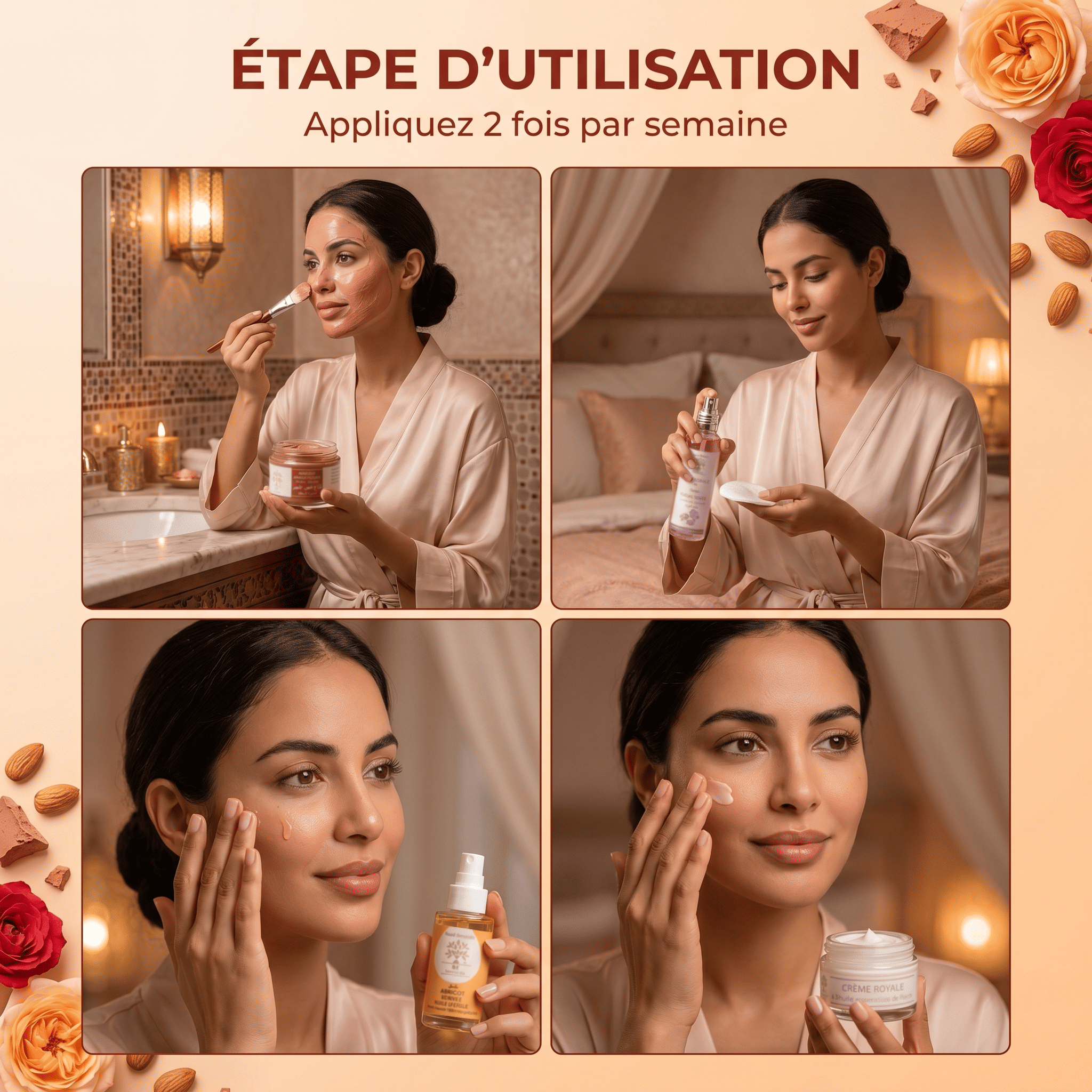 Rituel Éclat à la Rose de Damas | Glow & Bonne Mine