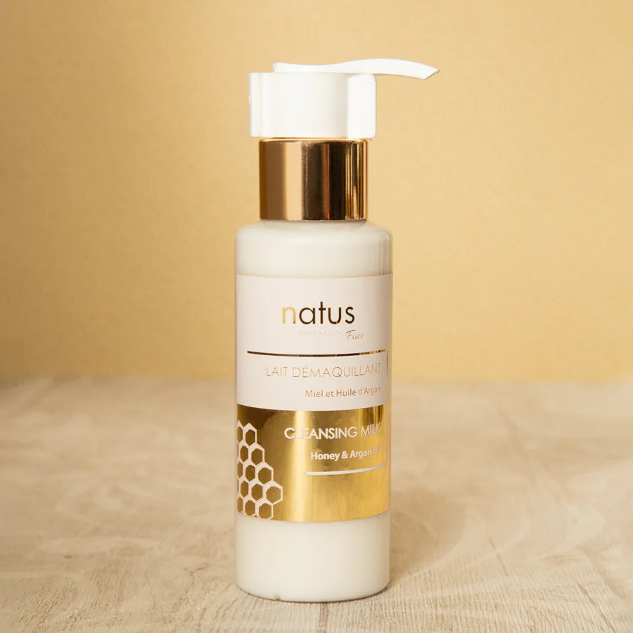 Lait démaquillant à Huile d'Argan & Miel 100ml