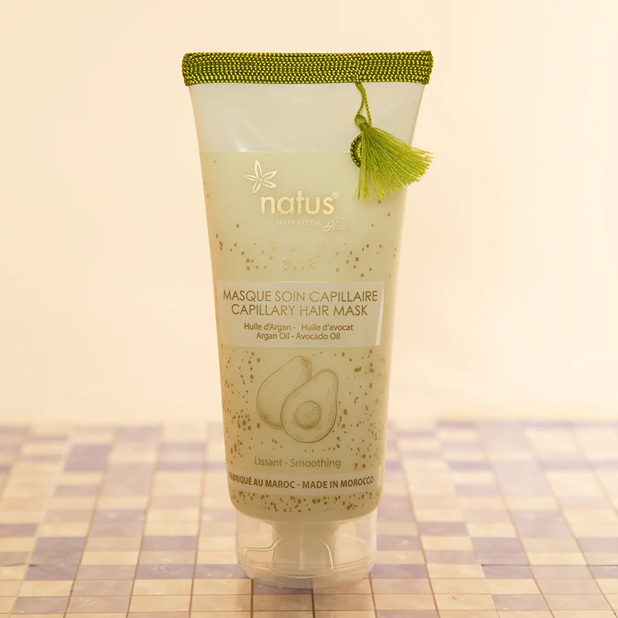 Masque soin capillaire huile d'Argan et Huile d'Avocat 200ml