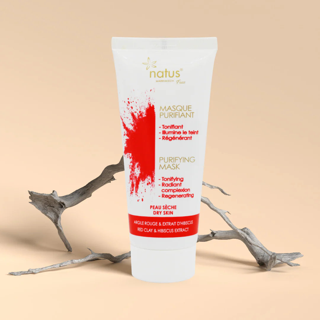 Masque Argile rouge et Huile d'Argan - 100 ML