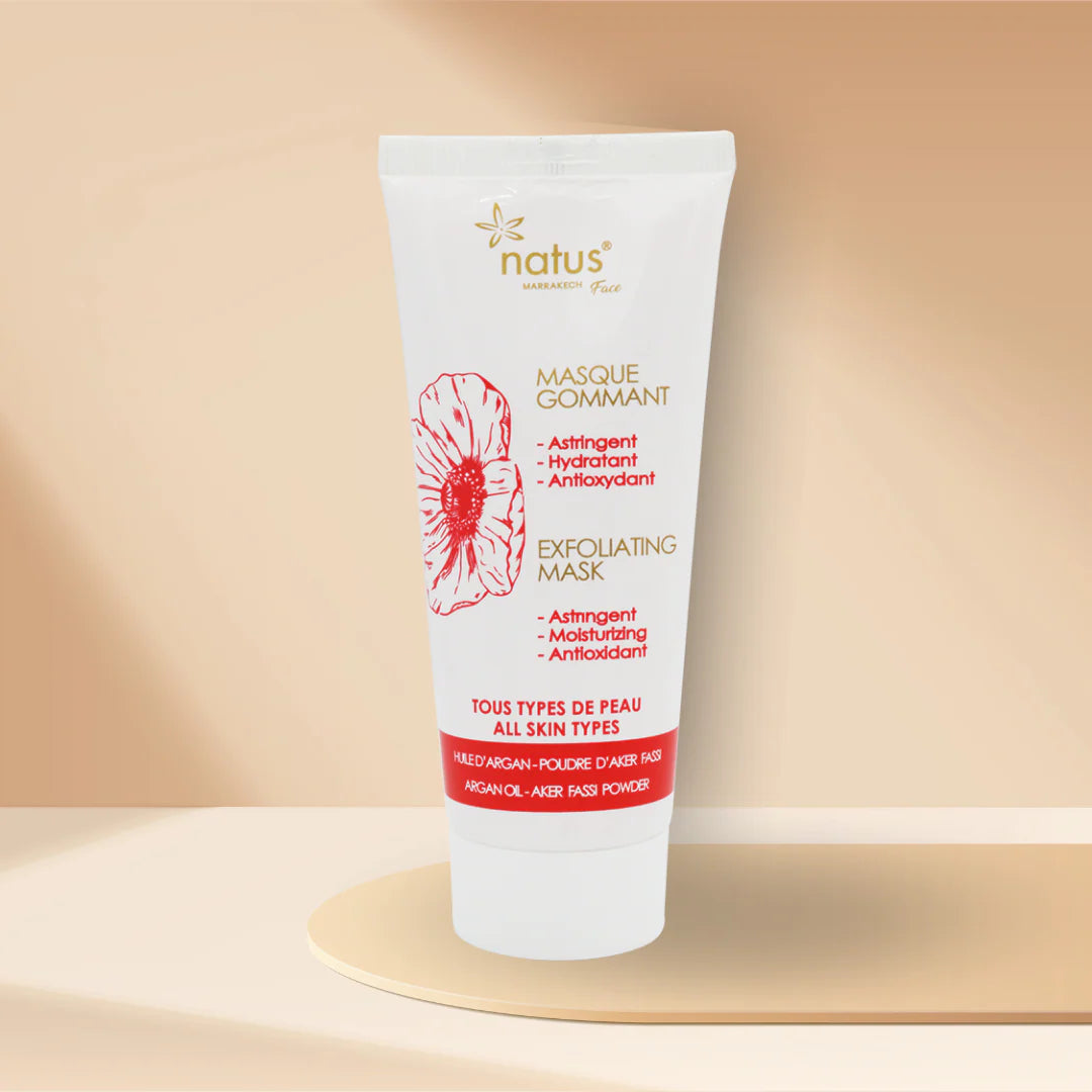 Masque Gommant Coquelicot et Huile d'Argan 100 ML